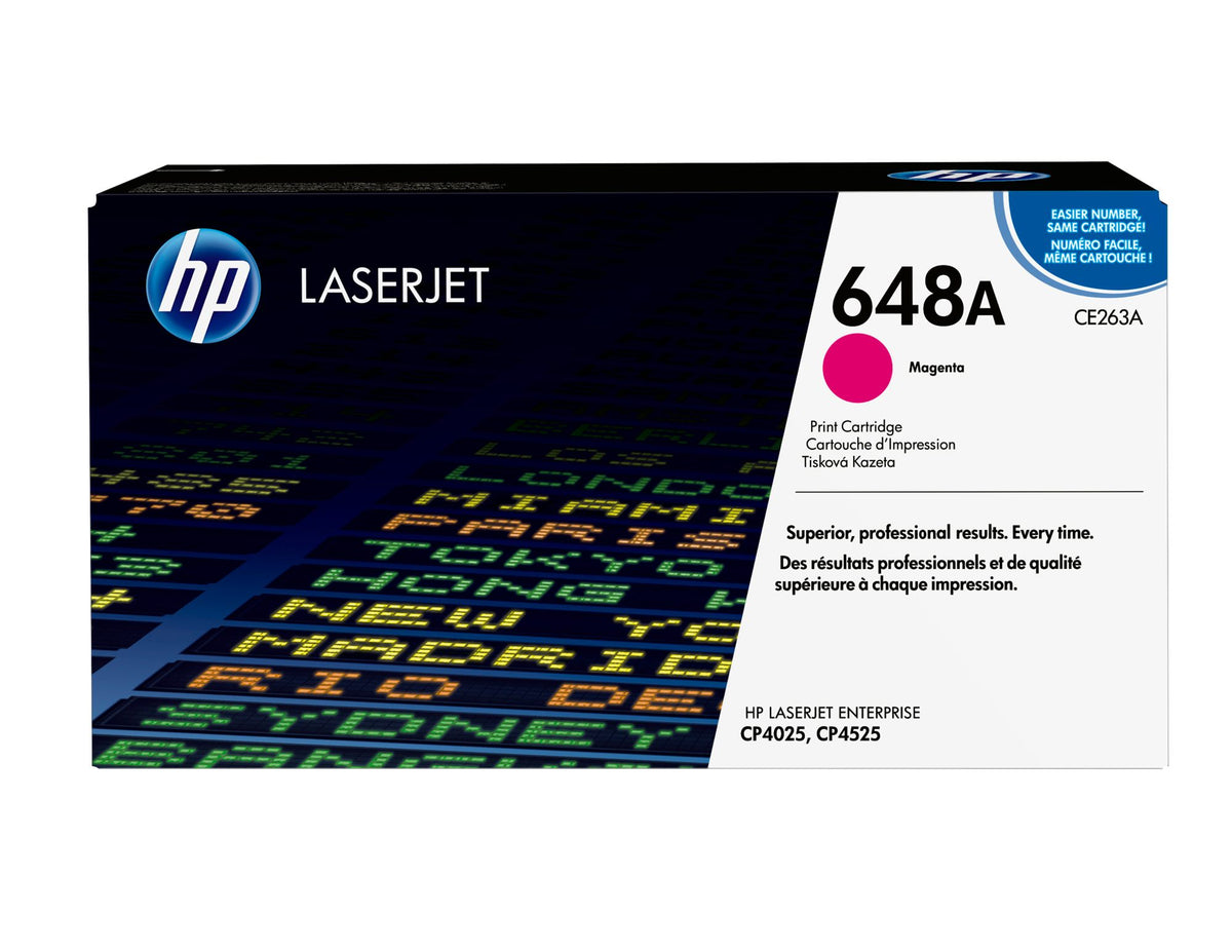 HP 648A original Color LaserJet Toner cartridge CE263A magenta standard capacity 11.000 pages 1-pack