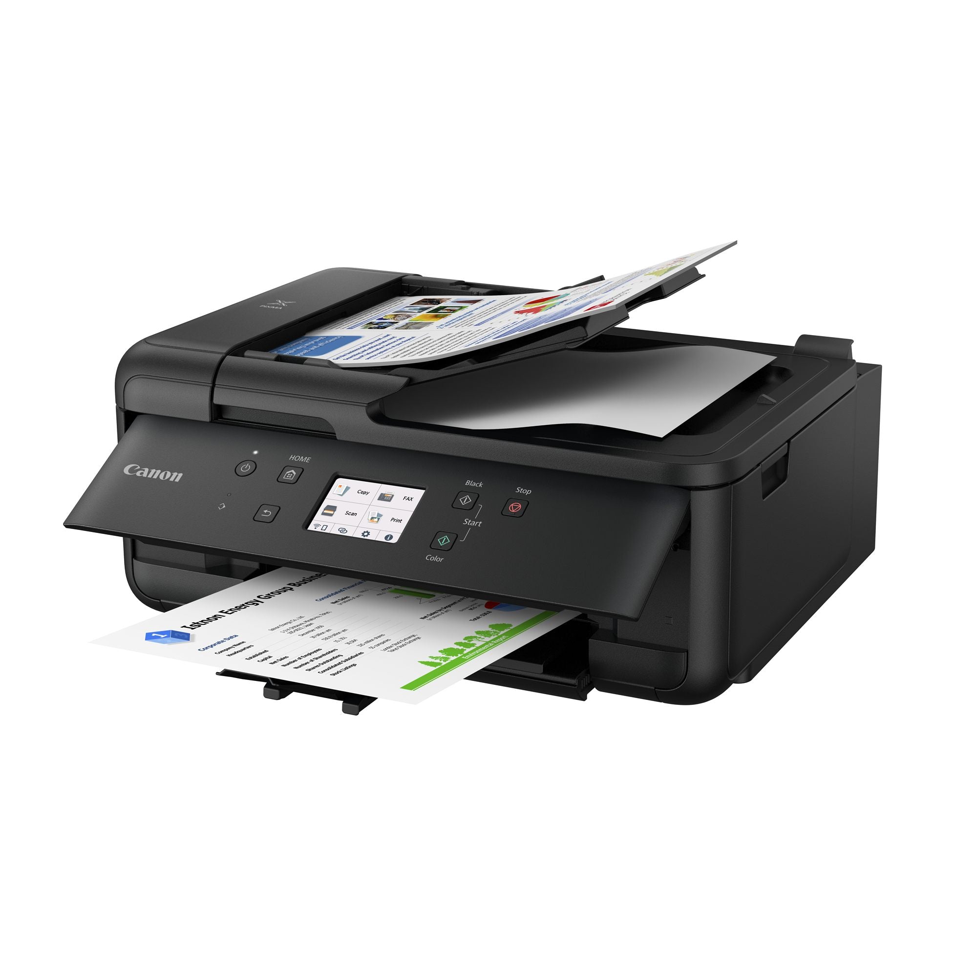 CANON PIXMA TR7650 MFP colour ink-jet A4 210x297mm A4 15 ipm print 200 sheets USB 2.0 Wi-Fi