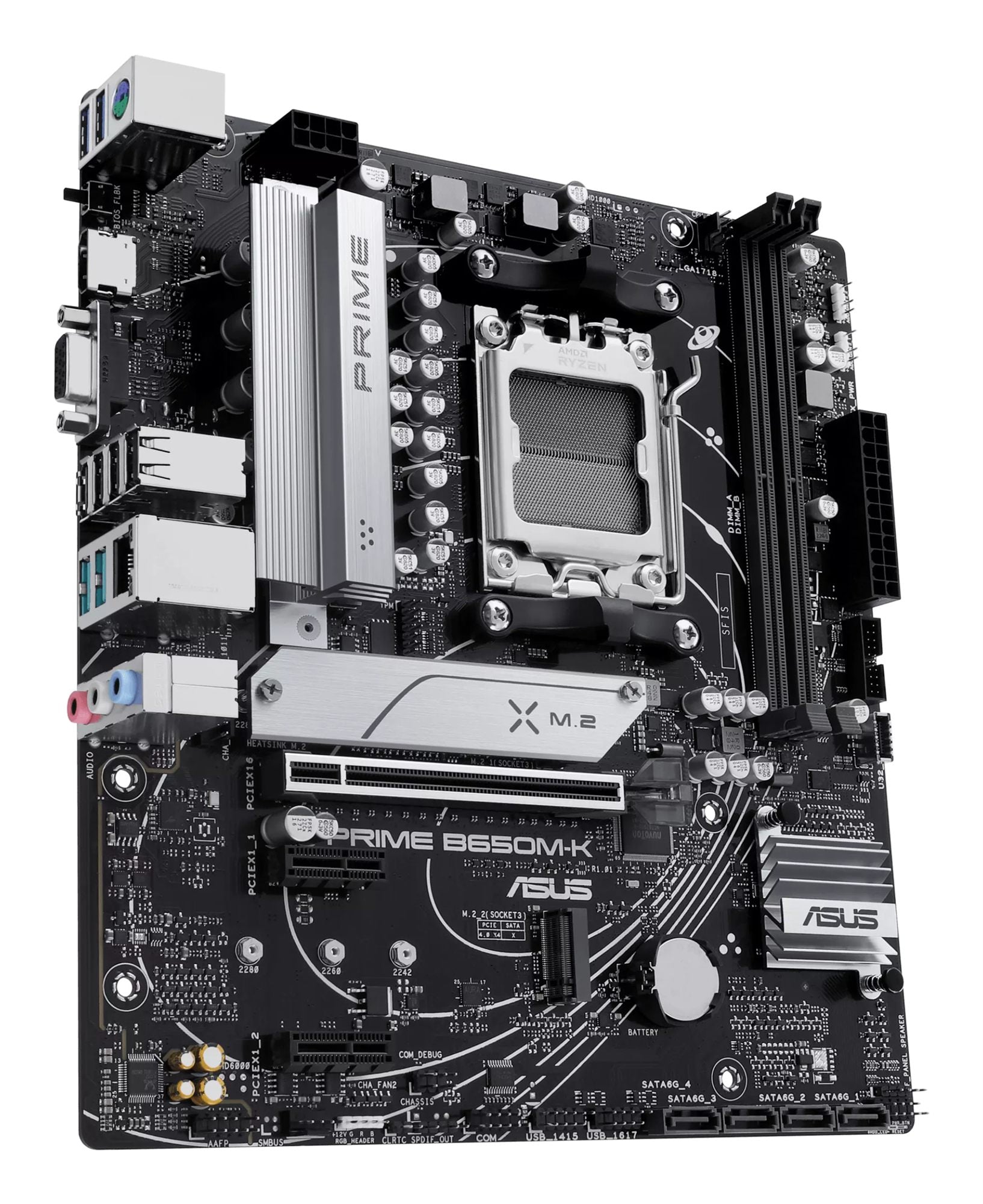 ASUS PRIME B650M-K AMD B650 Emplacement AM5 micro ATX