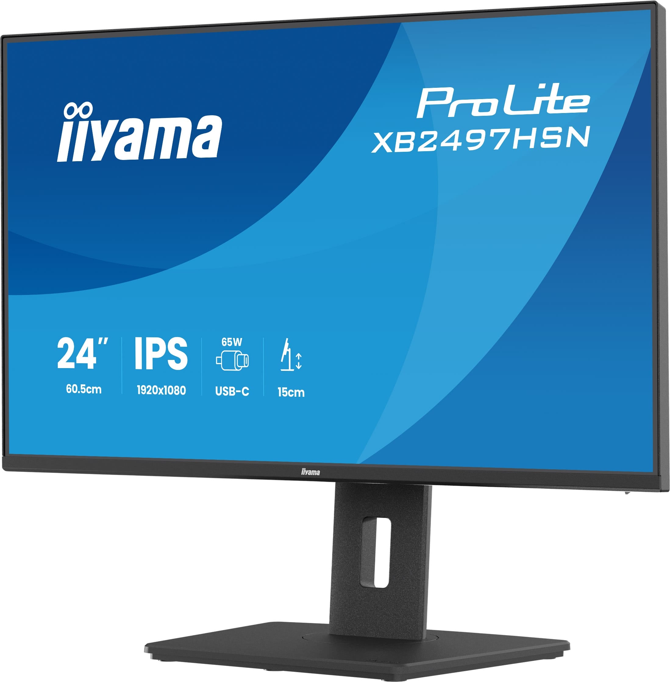 XB2497HSN-B1 24" FHD+USB-C Dock+LAN