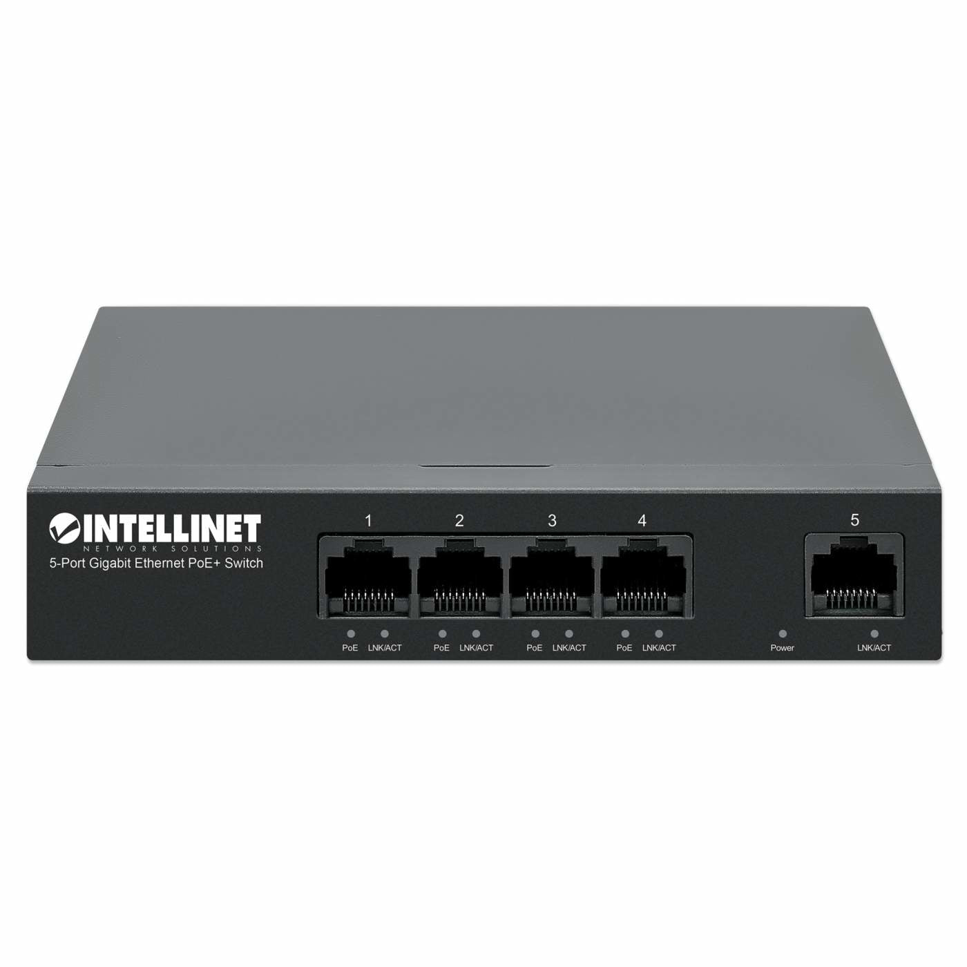 Intellinet 561792 commutateur réseau Gigabit Ethernet (10/100/1000) Connexion Ethernet, supportant l'alimentation via ce port (PoE) Noir