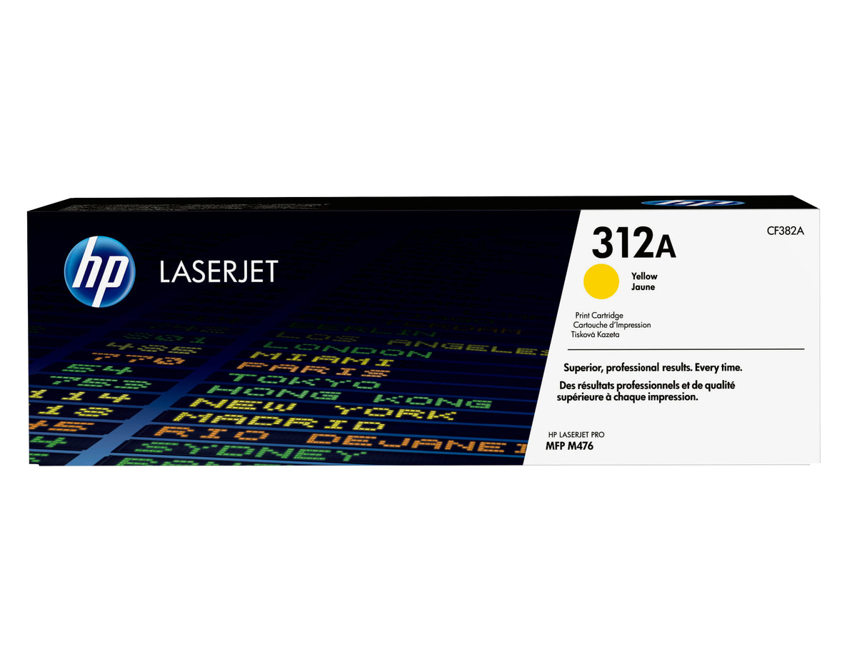 HP 312A original Toner cartridge CF382A yellow standard capacity 2700 pages 1-pack