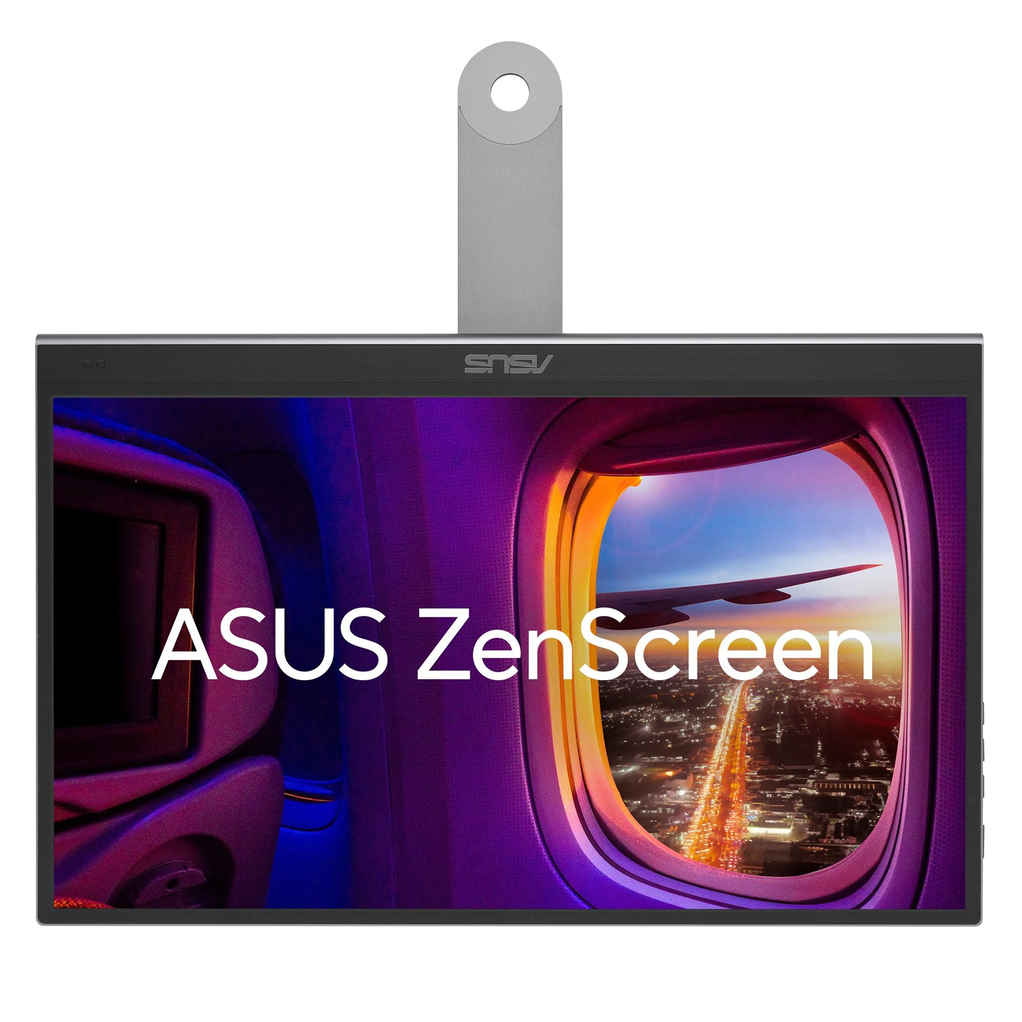 "ASUS ZenScreen MQ16AHE écran plat de PC 39,6 cm (15.6"") 1920 x 1080 pixels Full HD OLED Argent"