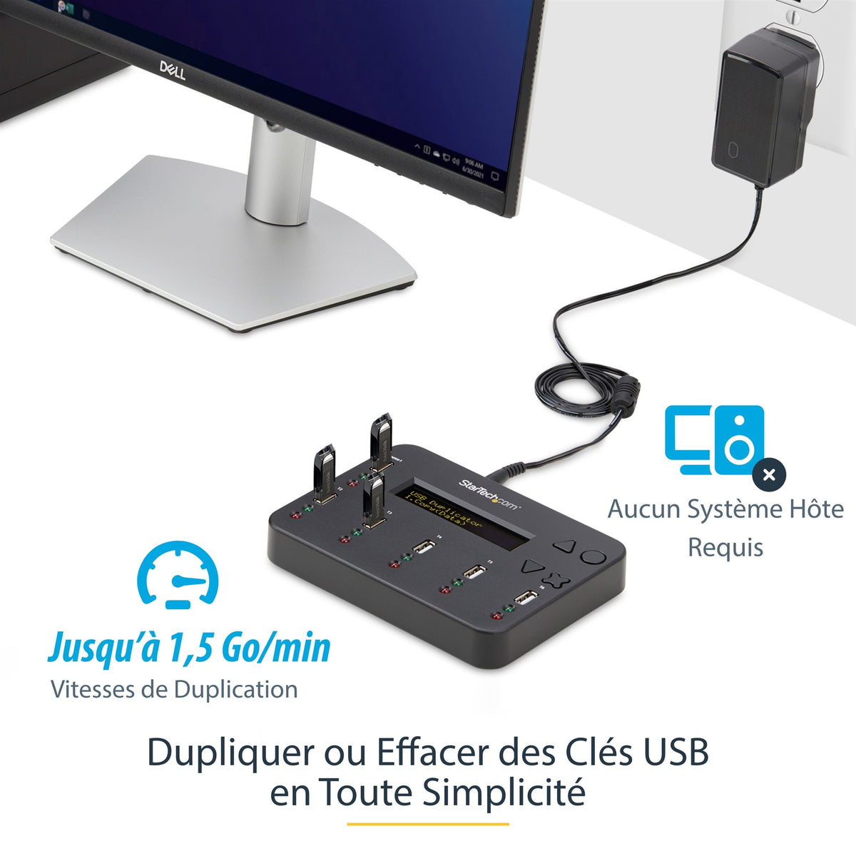 USB Flash Drive 1:5 Duplicator/Eraser