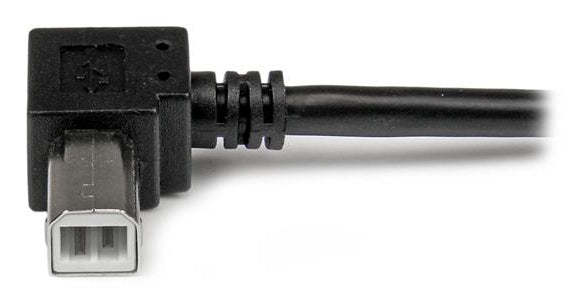 1m USB 2.0 A to Right Angle B Cable M/M