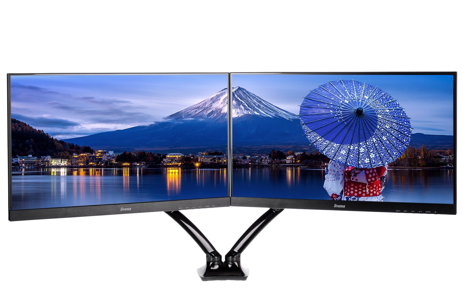 Desk Mount 10~27" VESA 75x75/100x100mm