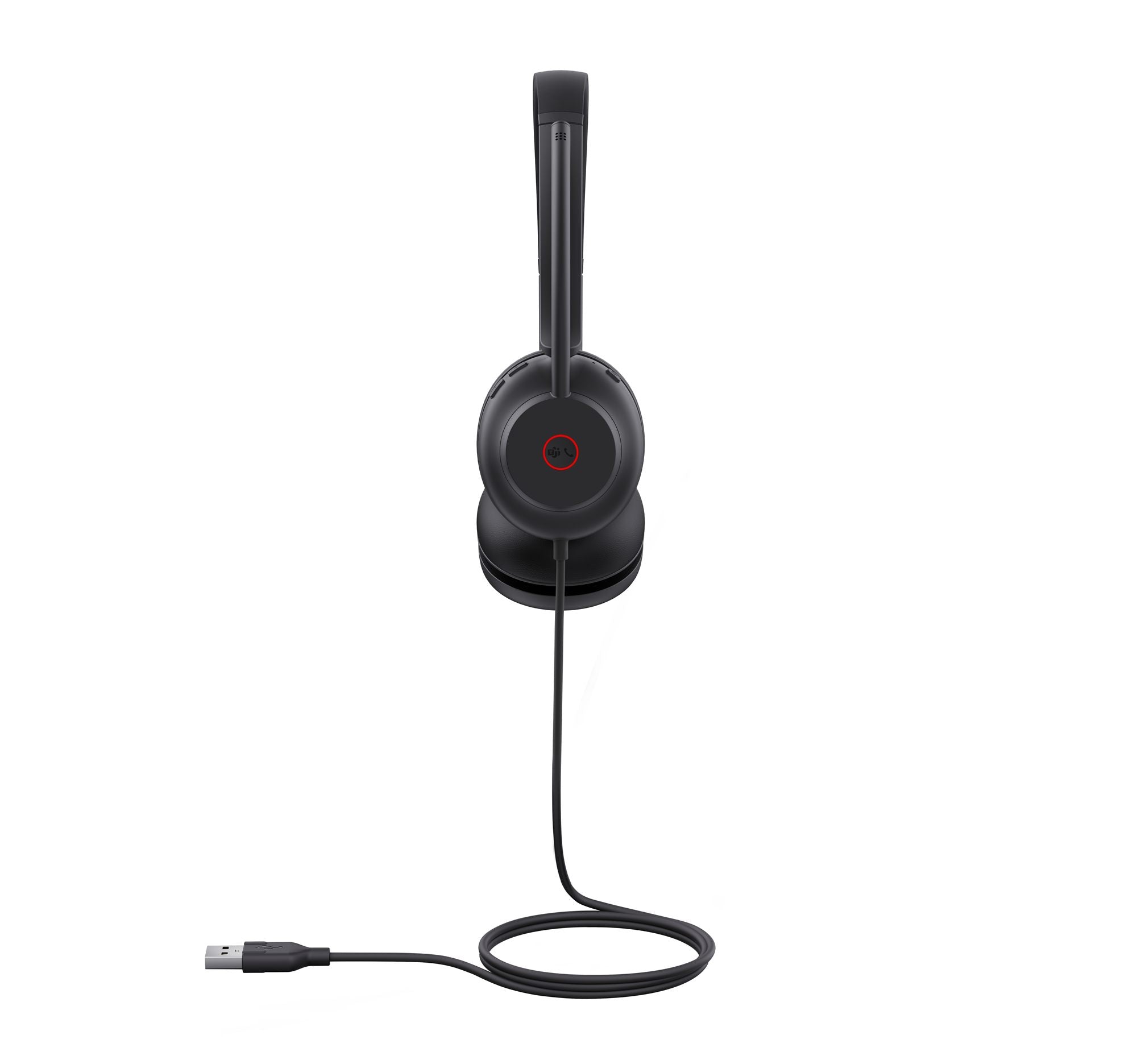 Yealink UH35 Dual Teams Avec fil Arceau Bureau/Centre d'appels USB Type-A Noir