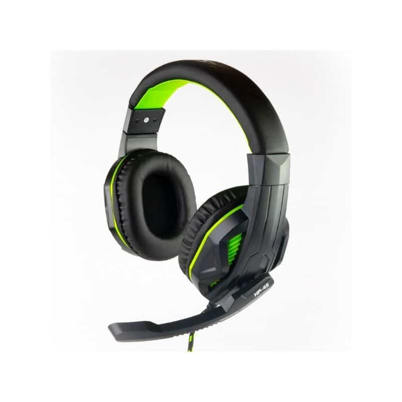 LEXIP X STEELPLAY - CASQUE FILAIRE STEREO - HP45 - NOIR/VERT XBSX