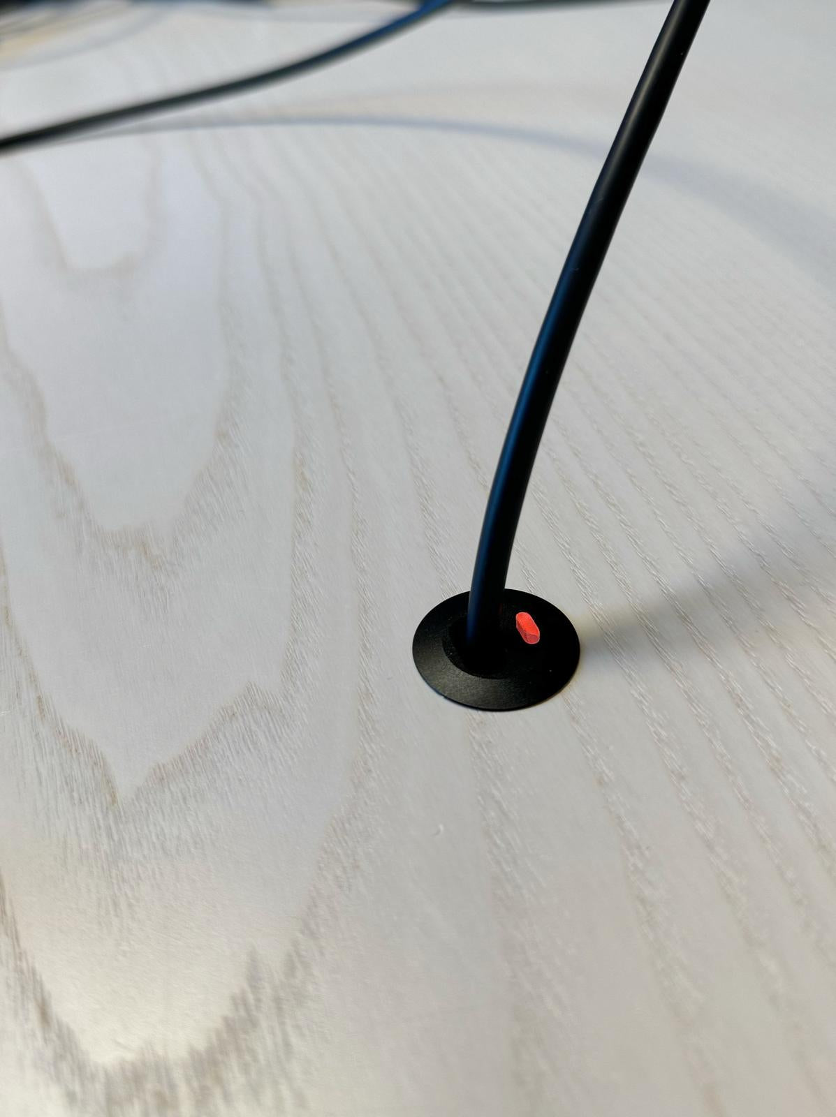 Ochno Socket, pull out, LED button, black