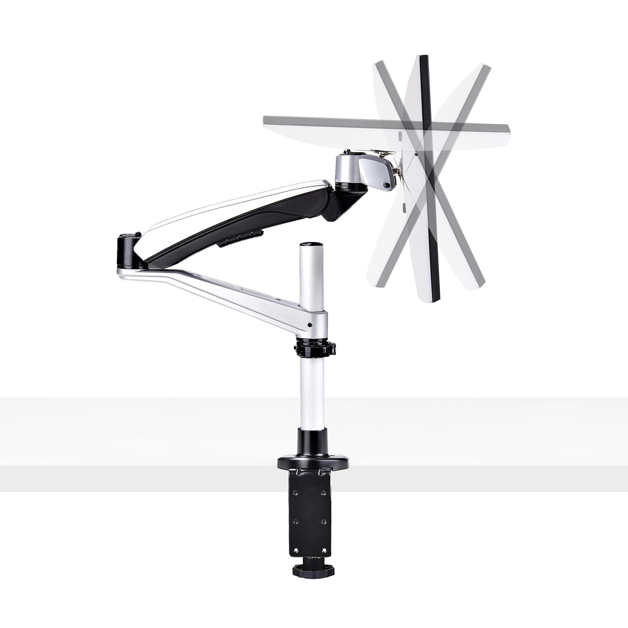 Monitor Desk Mount 27/30in Screens