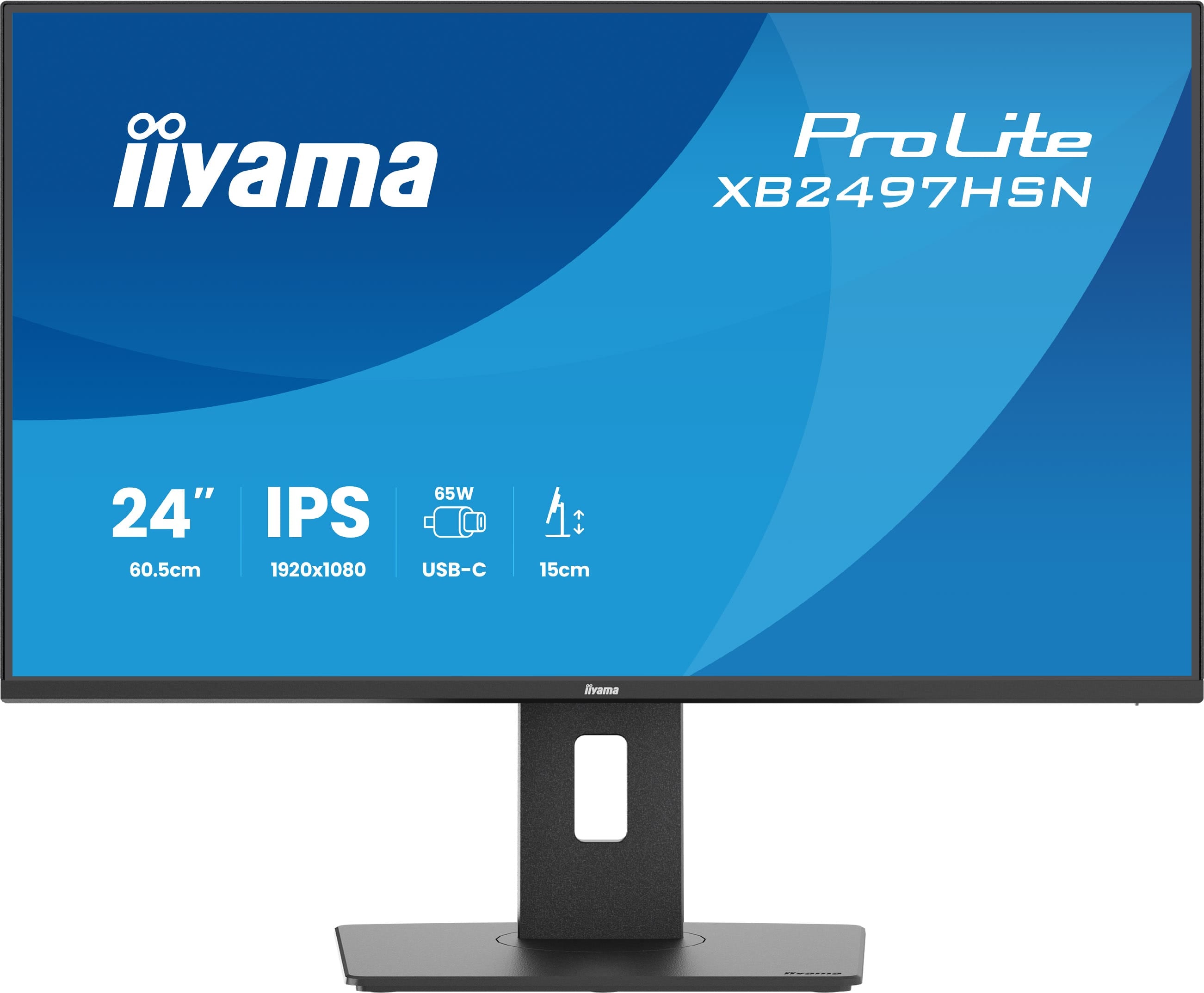 XB2497HSN-B1 24" FHD+USB-C Dock+LAN