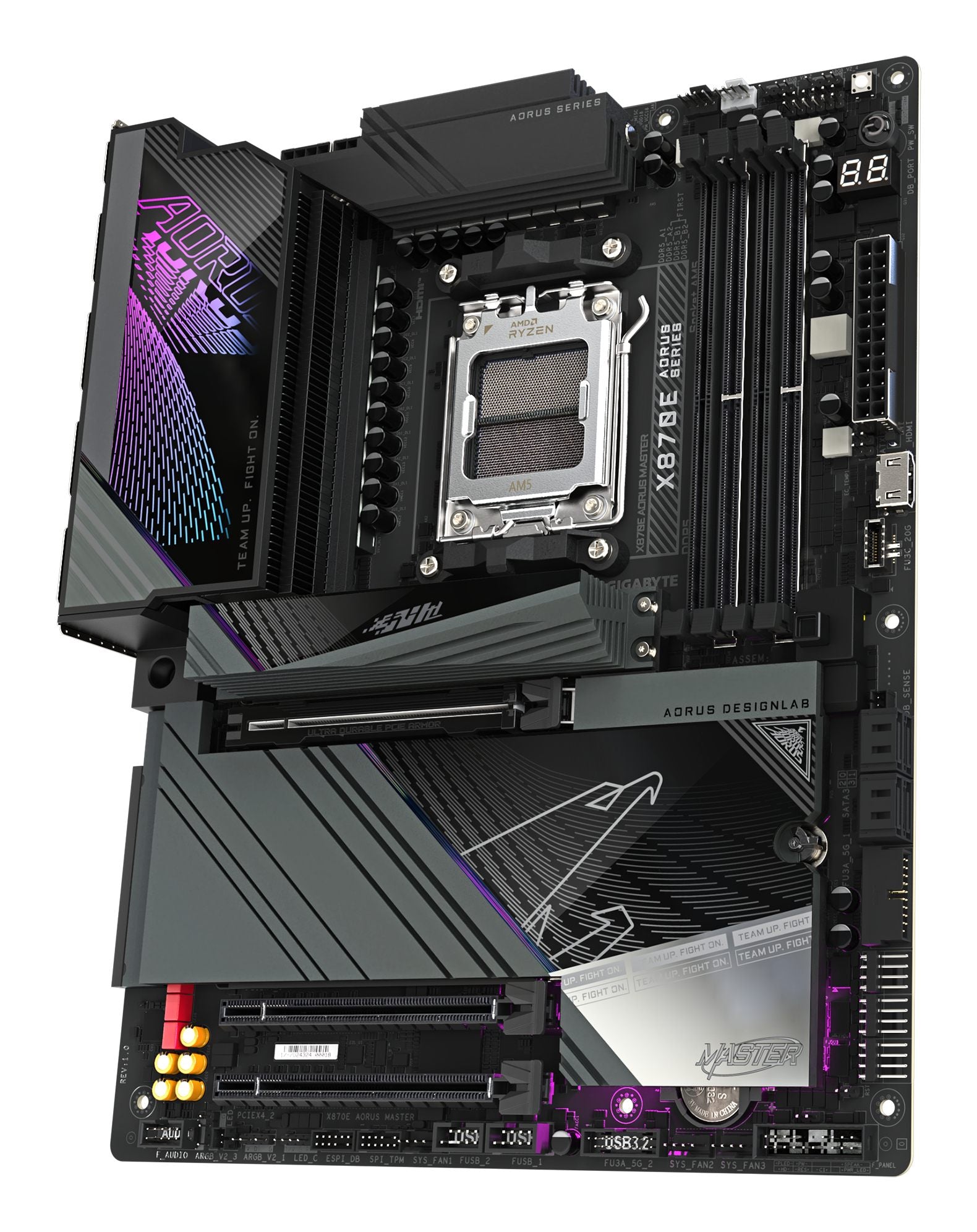 GIGABYTE X870E AORUS MASTER carte mere AMD X870 Emplacement AM5 ATX
