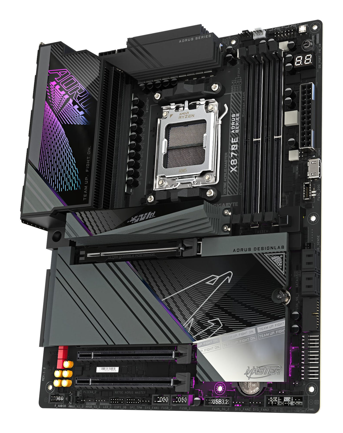 GIGABYTE X870E AORUS MASTER carte mere AMD X870 Emplacement AM5 ATX