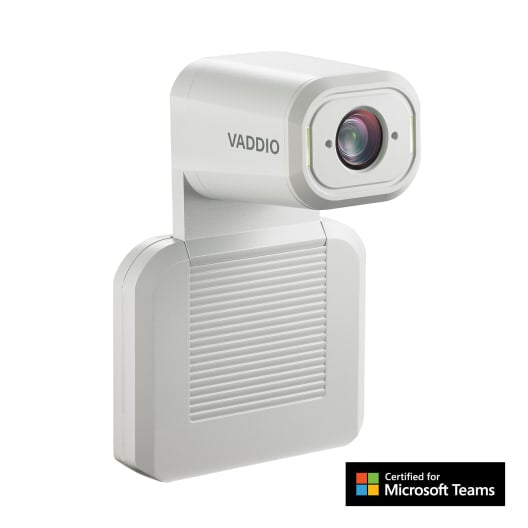 Vaddio intelliSHOT Microsoft PTZ White Camera