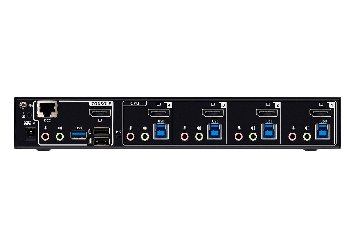 Aten CS1924A-AT-G 4-Port USB 3.0 8K ÉcranPort KVMP. Sw