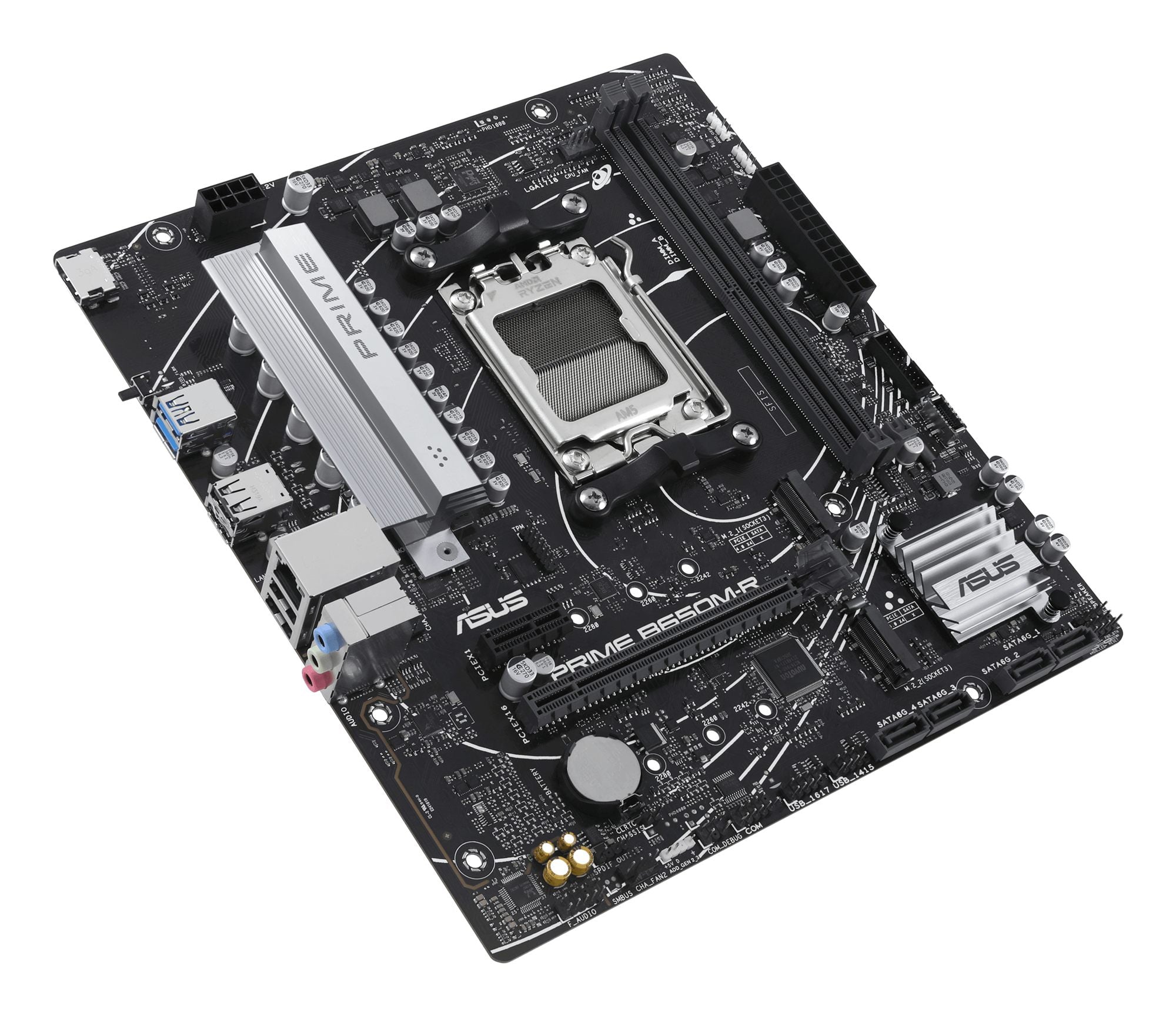 ASUS PRIME B650M-R AMD B650 Emplacement AM5 micro ATX