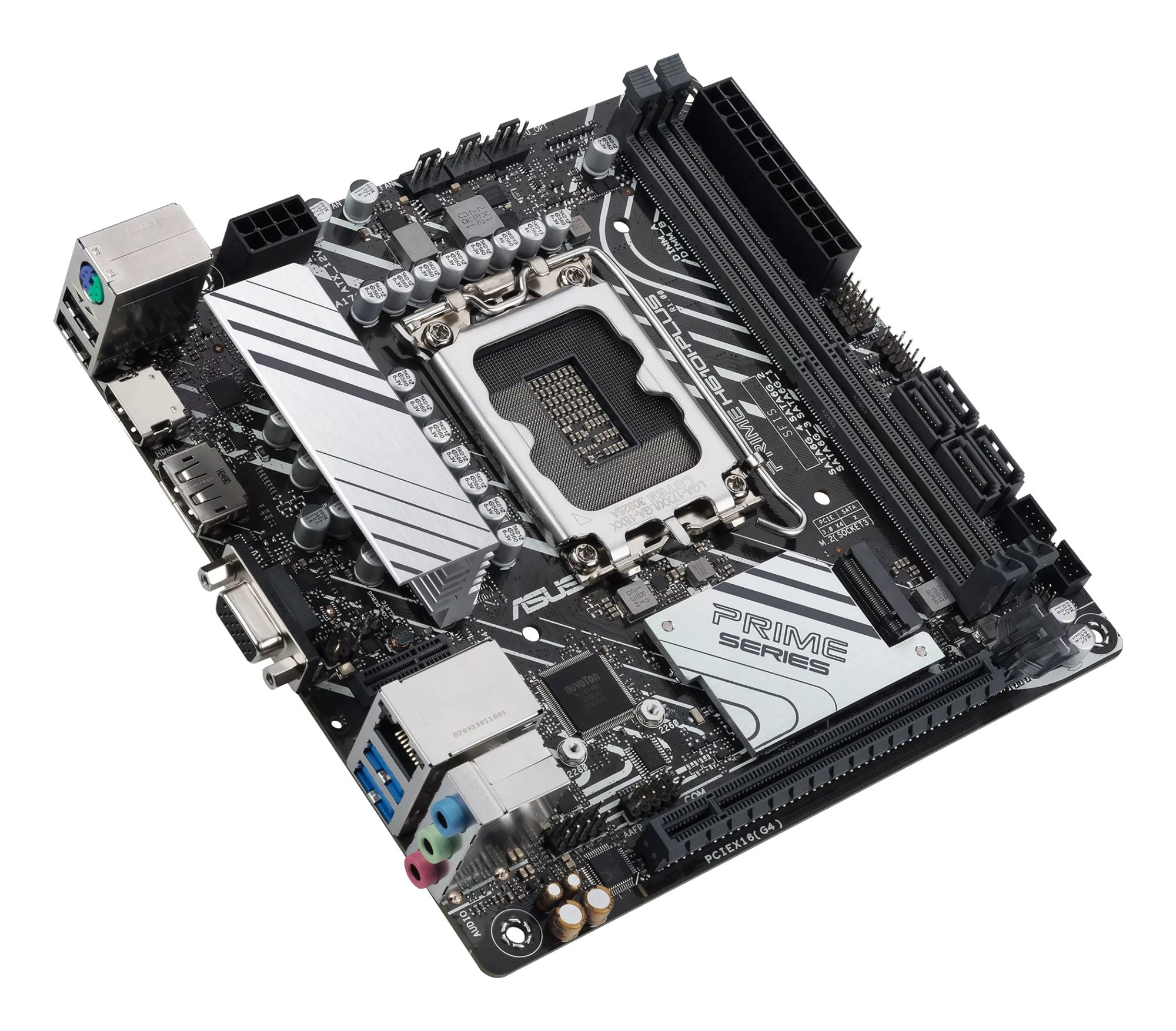 ASUS PRIME H610I-PLUS-CSM Intel LGA 1700 2DDR5 miniATX 4xSATA MB 1xHDMI 1xDP 1xD-Sub