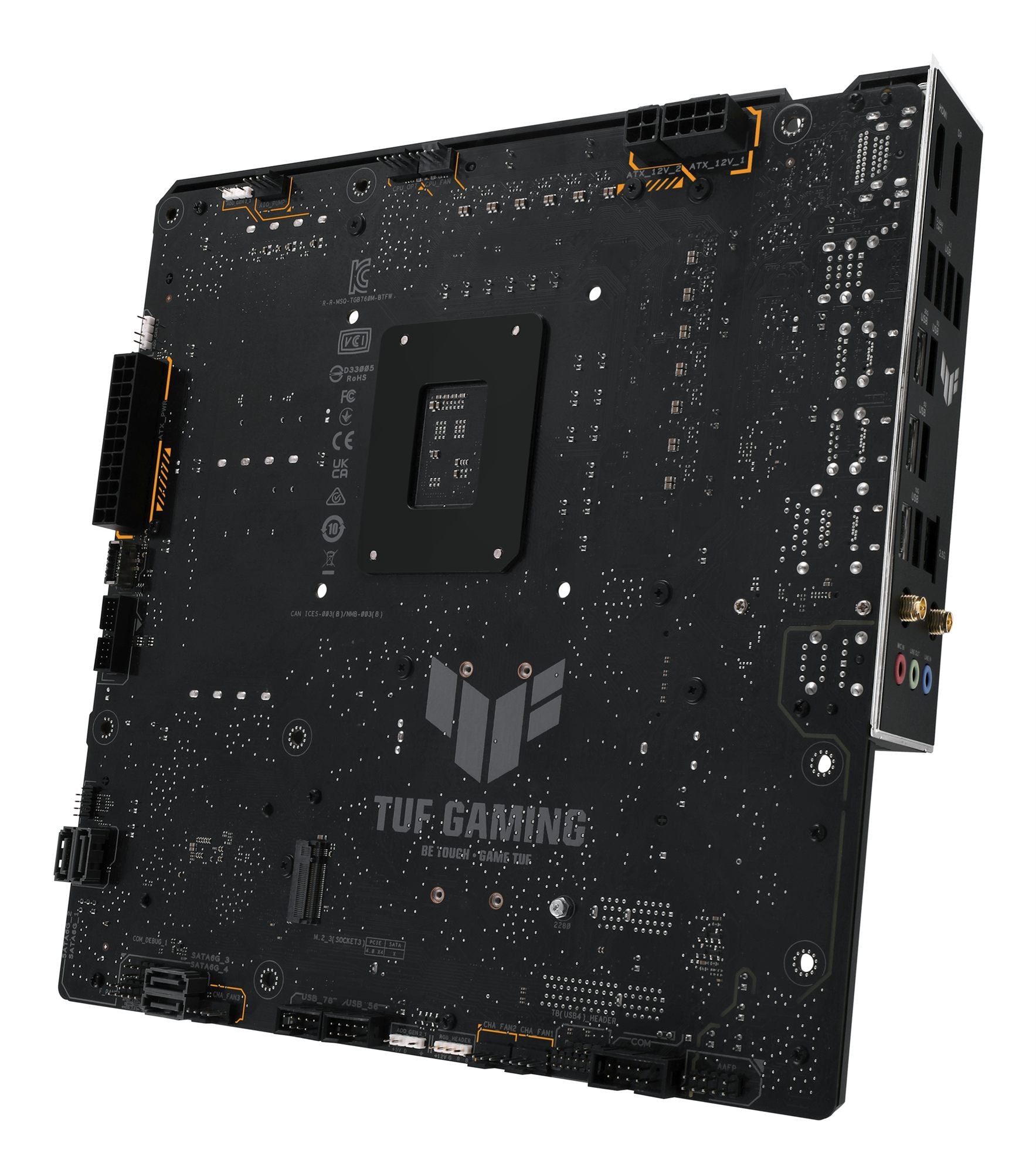 ASUS TUF GAMING B760M-BTF WIFI LGA 1700 4DDR5 microATX 4xSATA MB 1xHDMI 2.1 1xDP 1.4 3xM.2