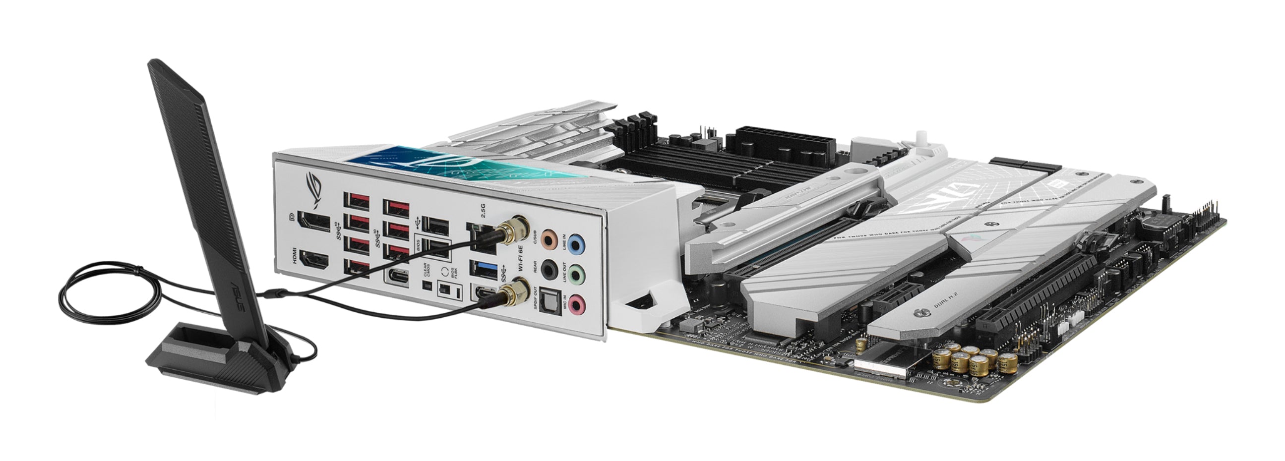 ASUS ROG STRIX X670E-A GAMING WIFI AM5 ATX MB 4xDIMM DDR5 4xM.2 4xSATA