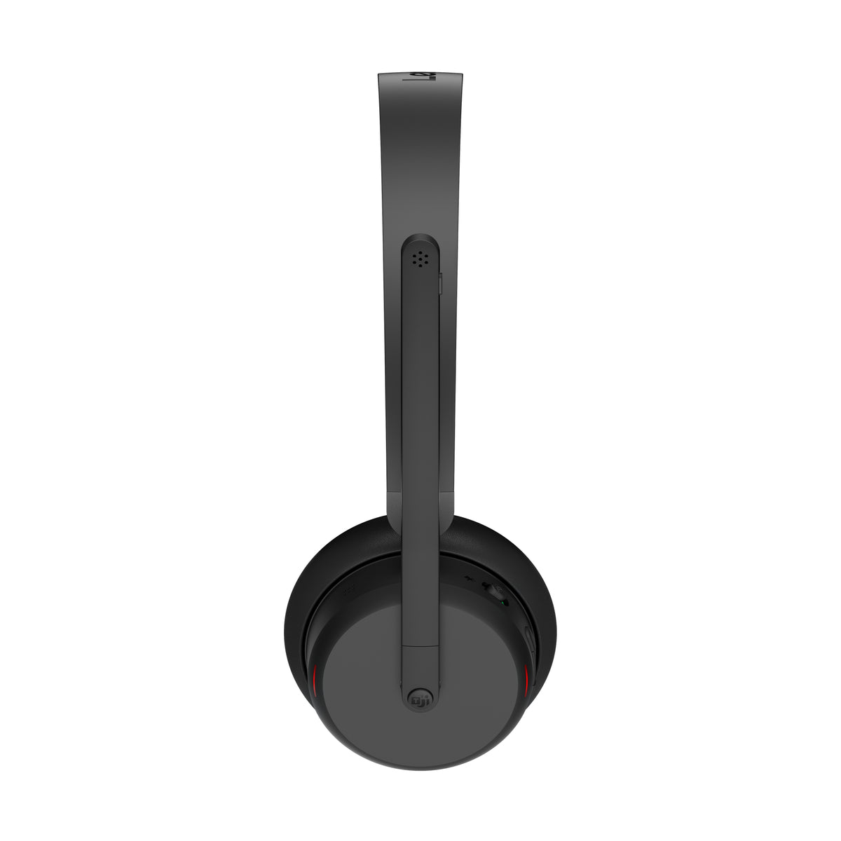 LENOVO 6550 Headset on-ear Bluetooth wireless active noise cancelling USB-C black Certified for Microsoft Teams
