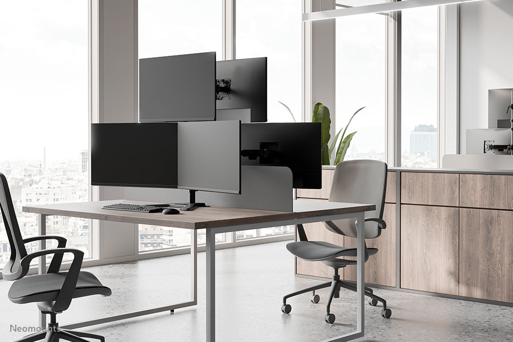 Neomounts DS45-600BL2-1 Triple monitor s