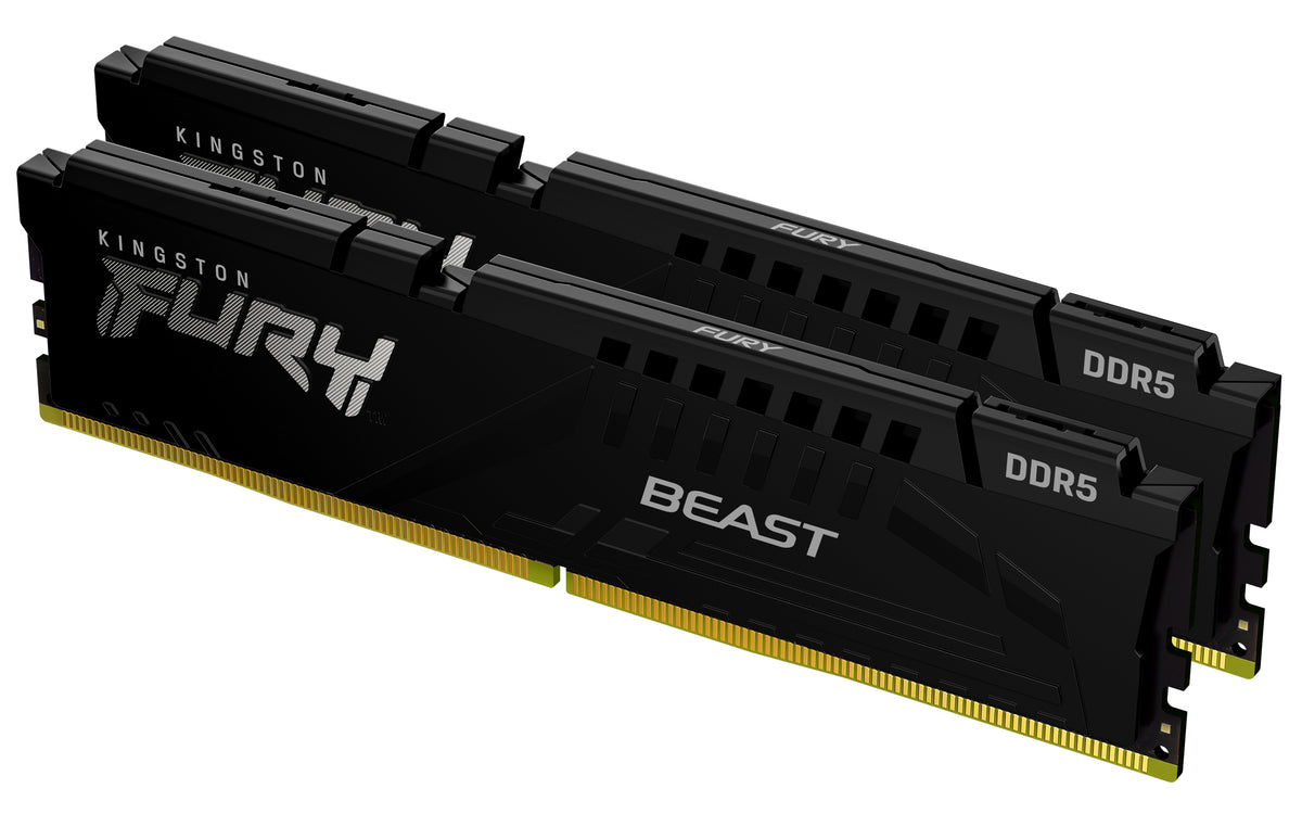 KINGSTON 64Go 6000MT/s DDR5 CL36 DIMM Kit of 2 FURY Beast Black