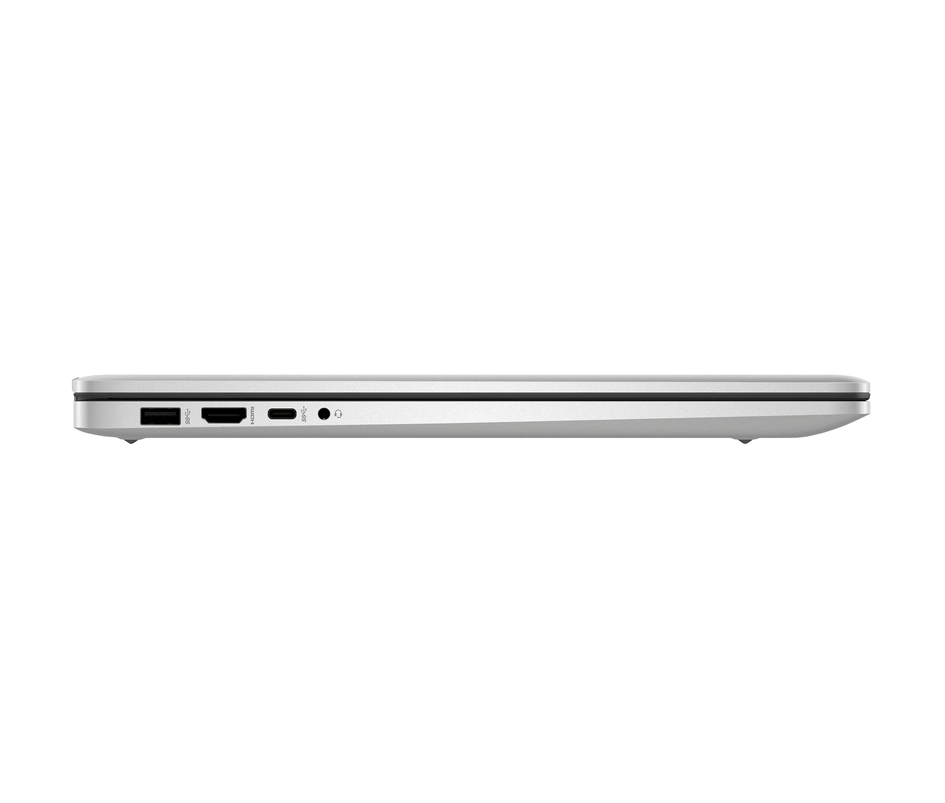 HP 17-cn4017nf Intel Core 3 100U Ordinateur portable 43,9 cm (17.3") HD+ 16 Go DDR4-SDRAM 512 Go SSD Wi-Fi 6 (802.11ax) Windows 11 Home Argent