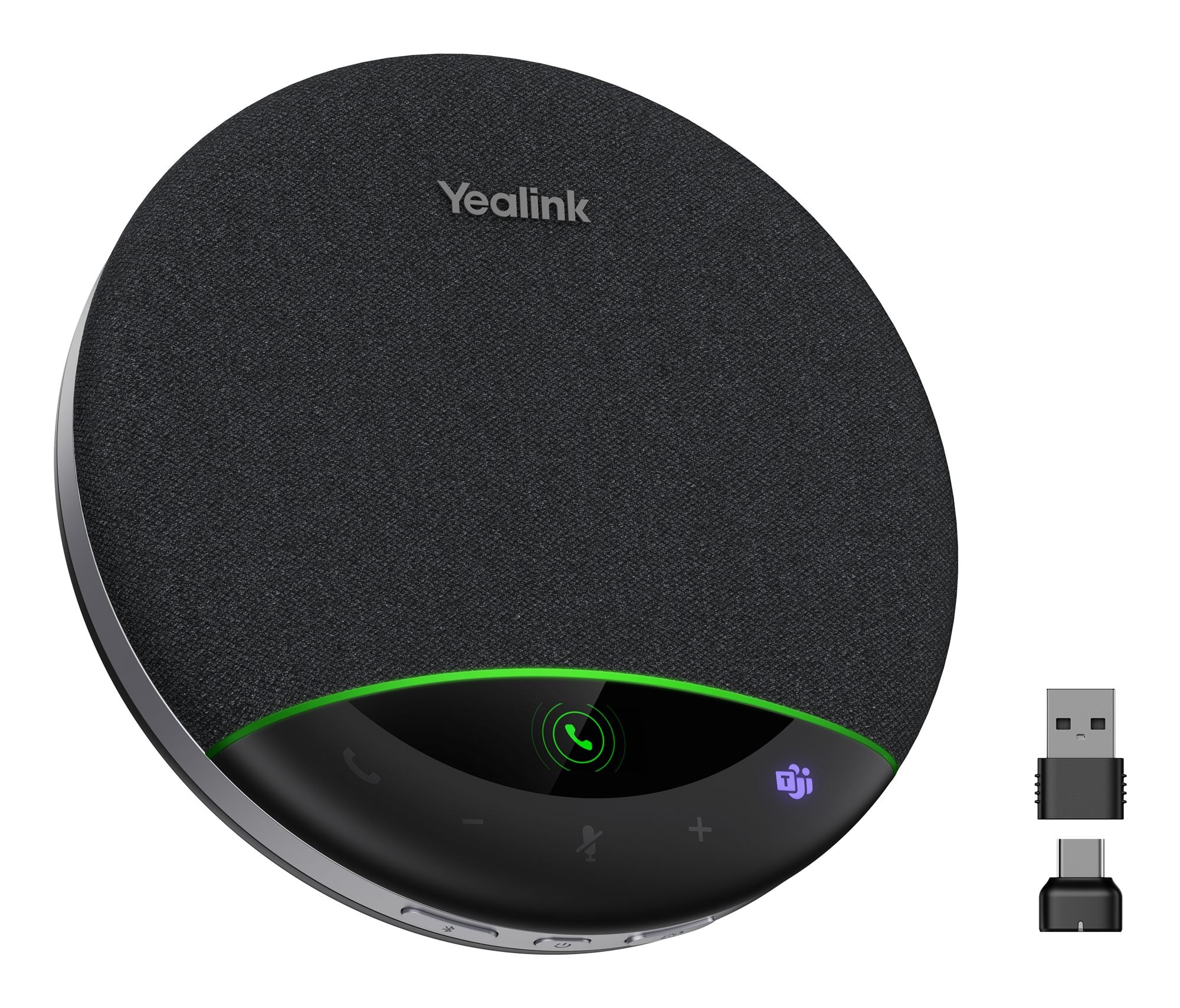 Yealink SP96 USB-C/A + Dongle haut-parleur Universel USB/Bluetooth Noir