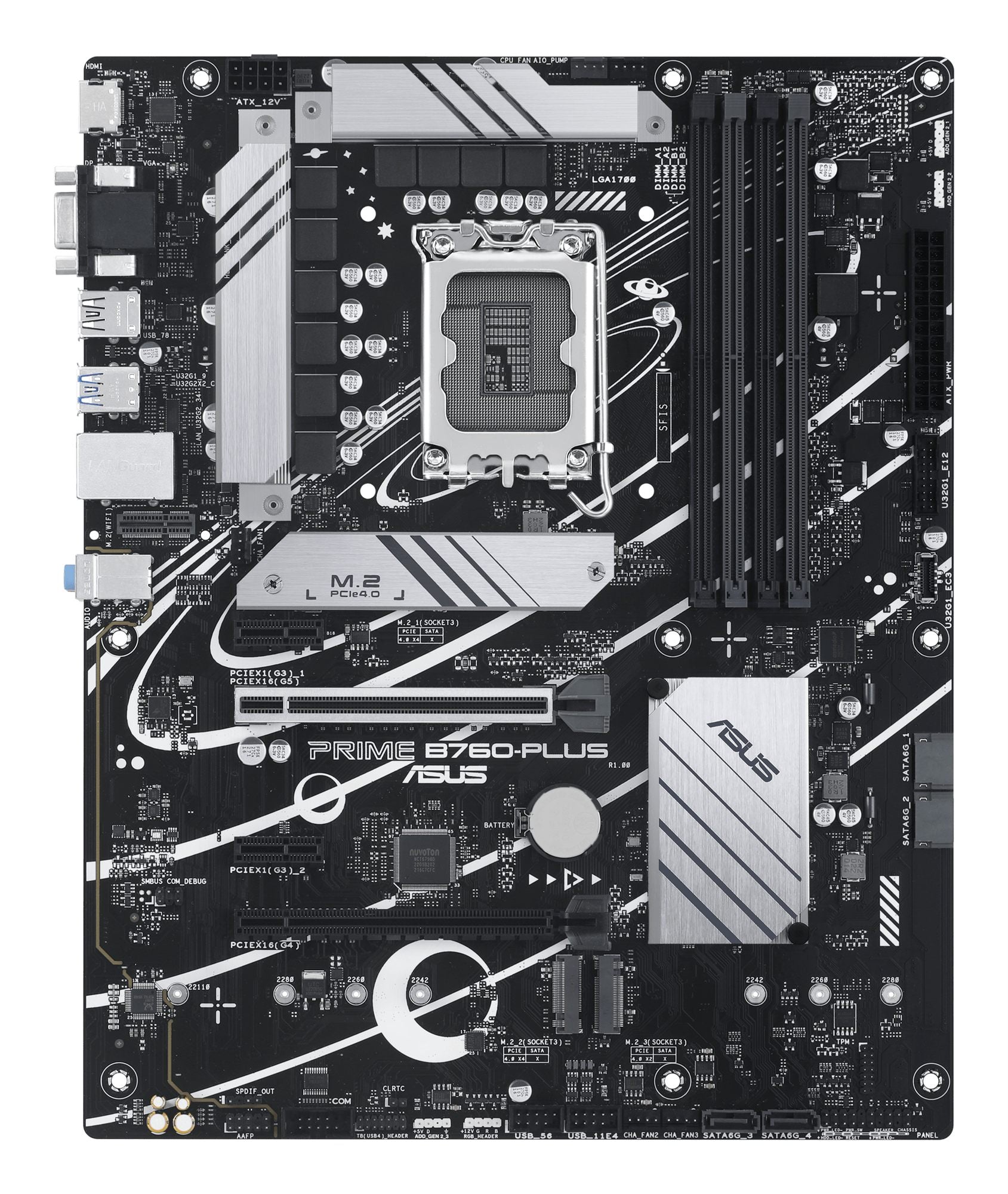 ASUS PRIME B760-PLUS LGA 1700 4xDDR5 ATX 4xSATA MB 1xHDMI 1xDP 1xD-Sub 3xM.2