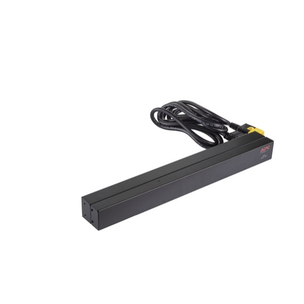 APC Basic Rack-Mount PDU Rack AC 208/230V input IEC 60320 C20 output connectors 12 power IEC 60320 C13 1U 19 2.49m cord BK
