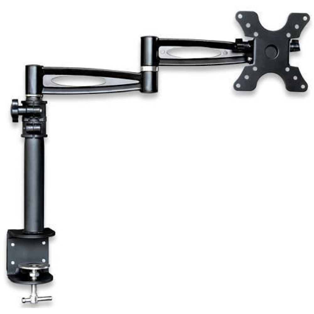 "Support de bureau rotatif Techly ICA-LCD 502BK pour moniteurs LCD de 13 a 27"" jusqu'a 6 kg"