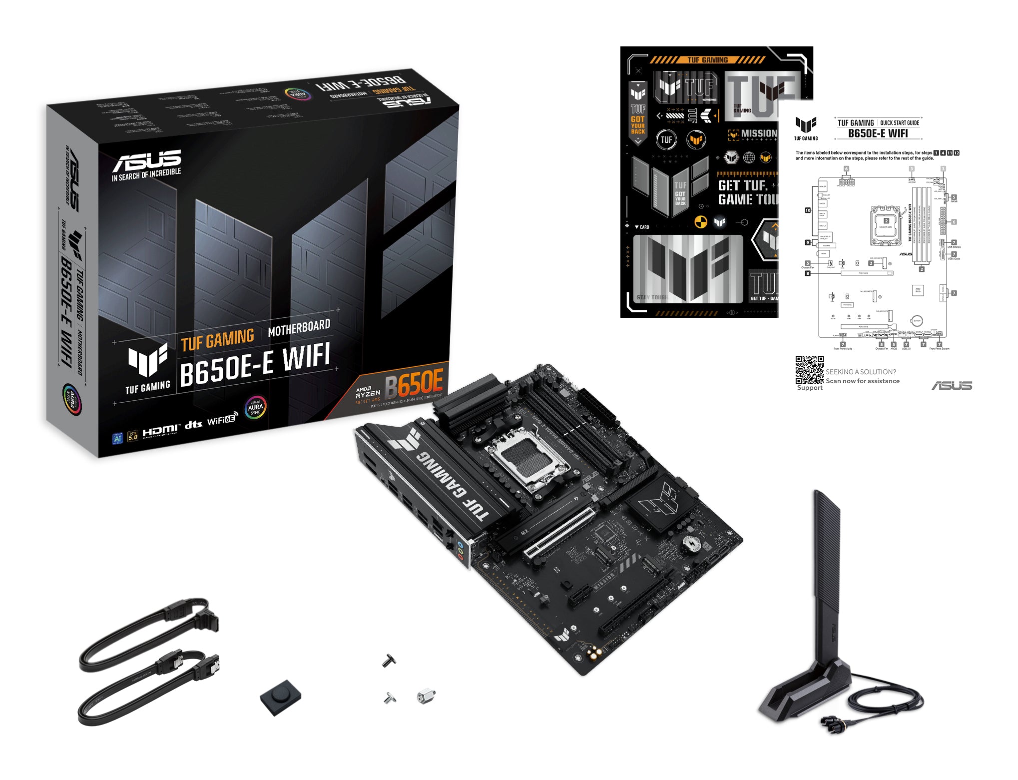 ASUS TUF GAMING B650E-E WIFI AM5 MB 4xDDR5