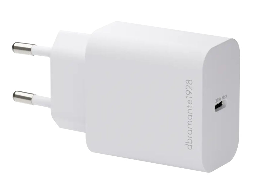 EU Wall Charger USB-C 30W WHT