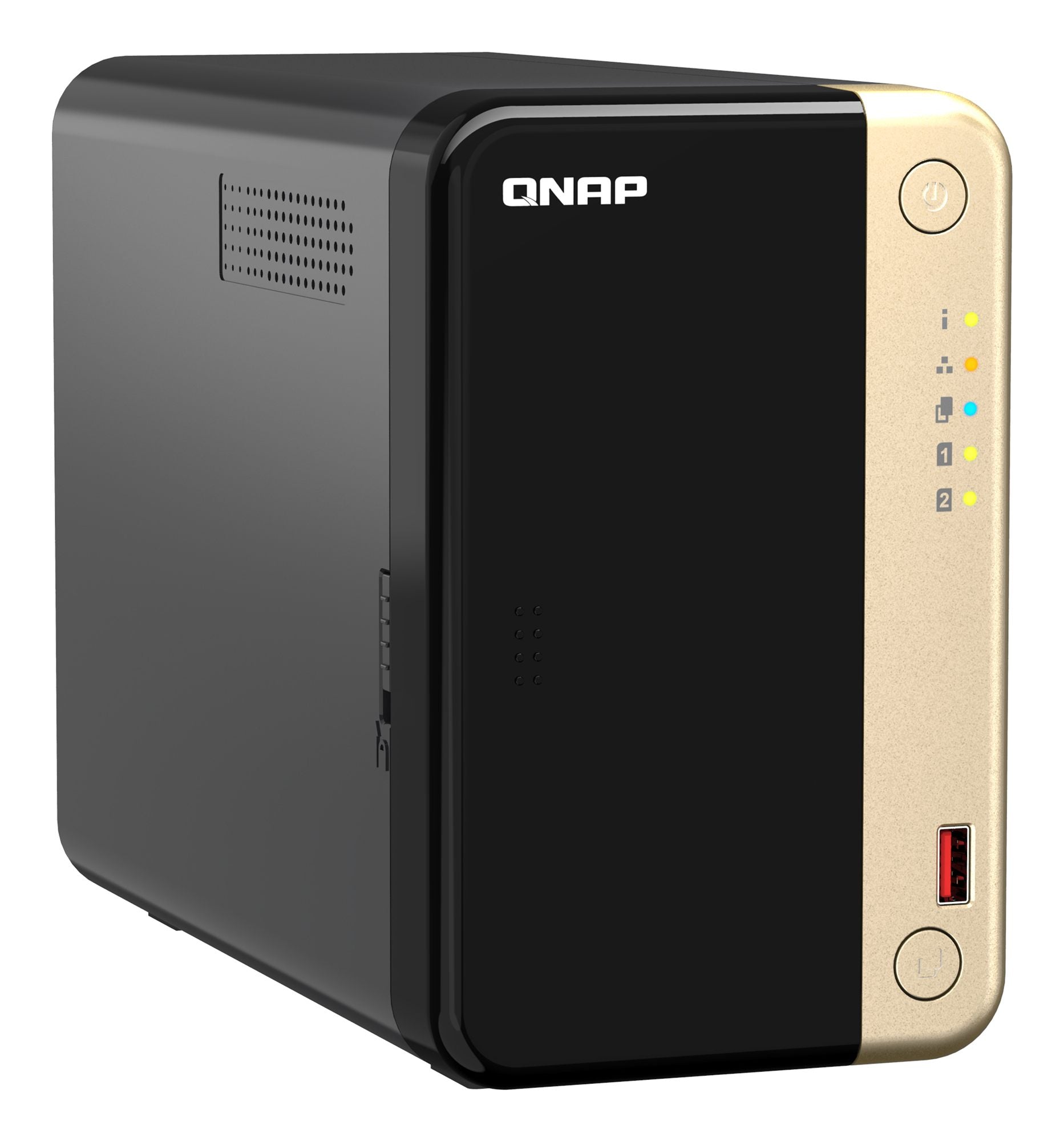 QNAP TS-264-8G 2-Bay desktop NAS Intel Celeron N5105/N5095 quad-core 8Go