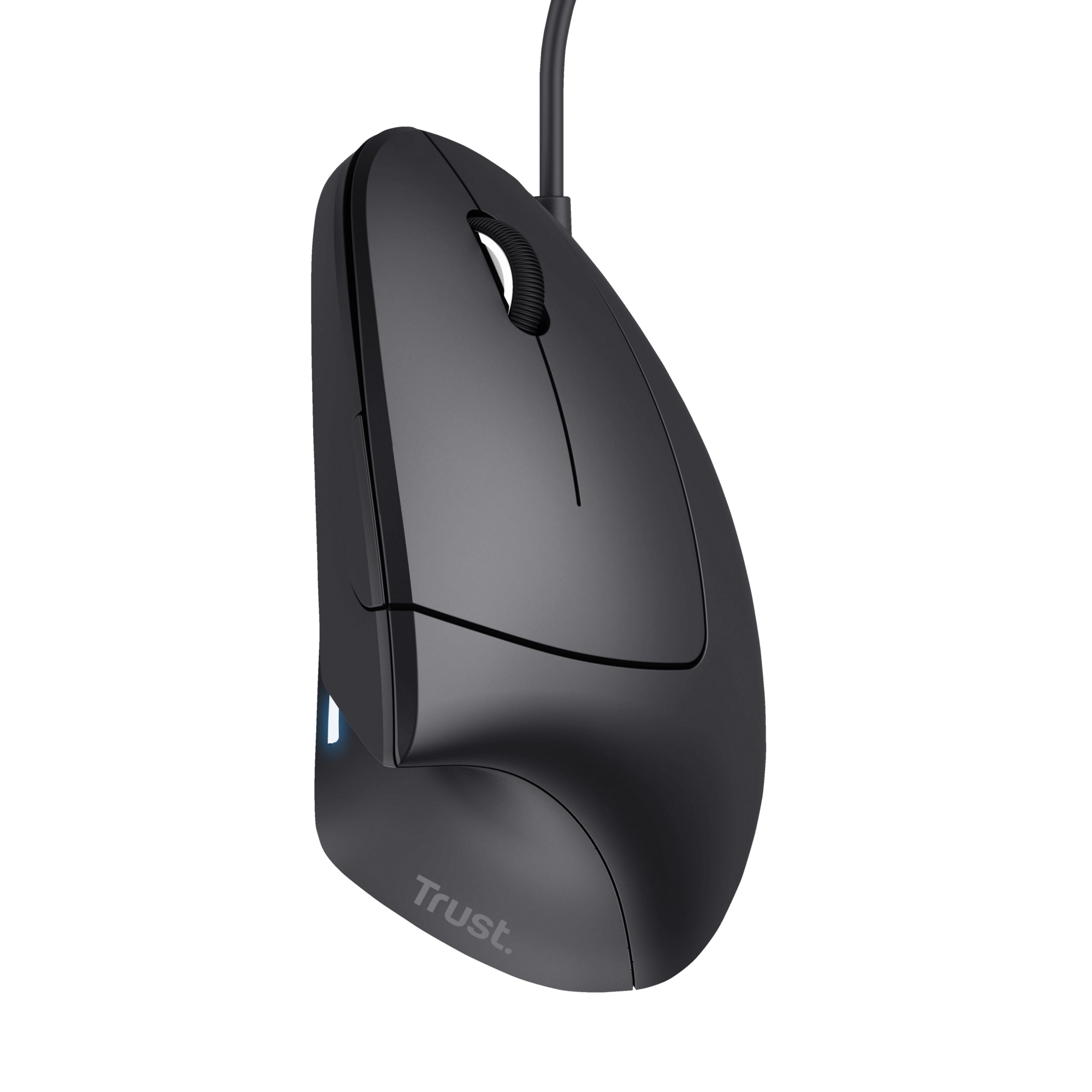 TRUST Souris filaire ergonomique VERTO - Noire