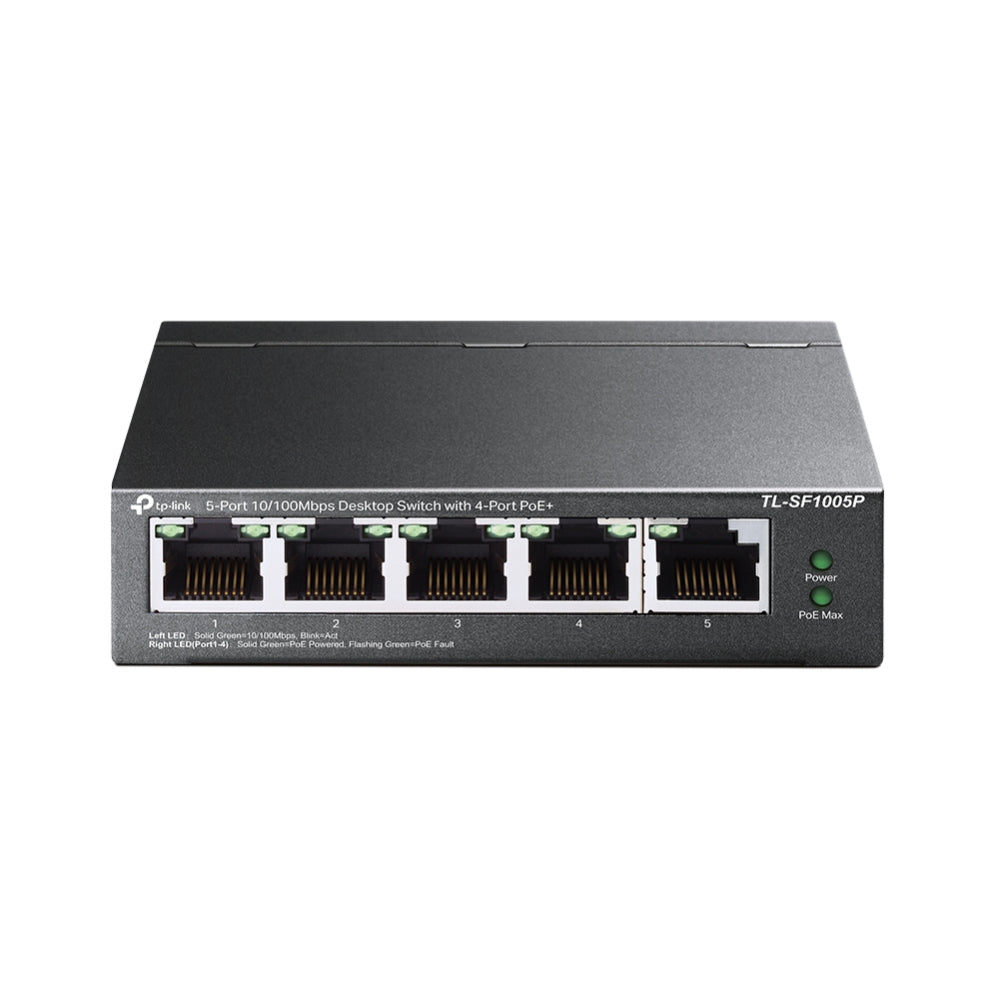 5-Port 10/100Mbps Desktop Switch PoE