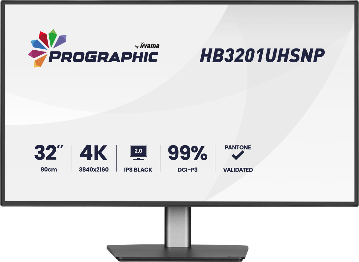 HB3201UHSNP-B1 32"W LCD Business 4K UHD