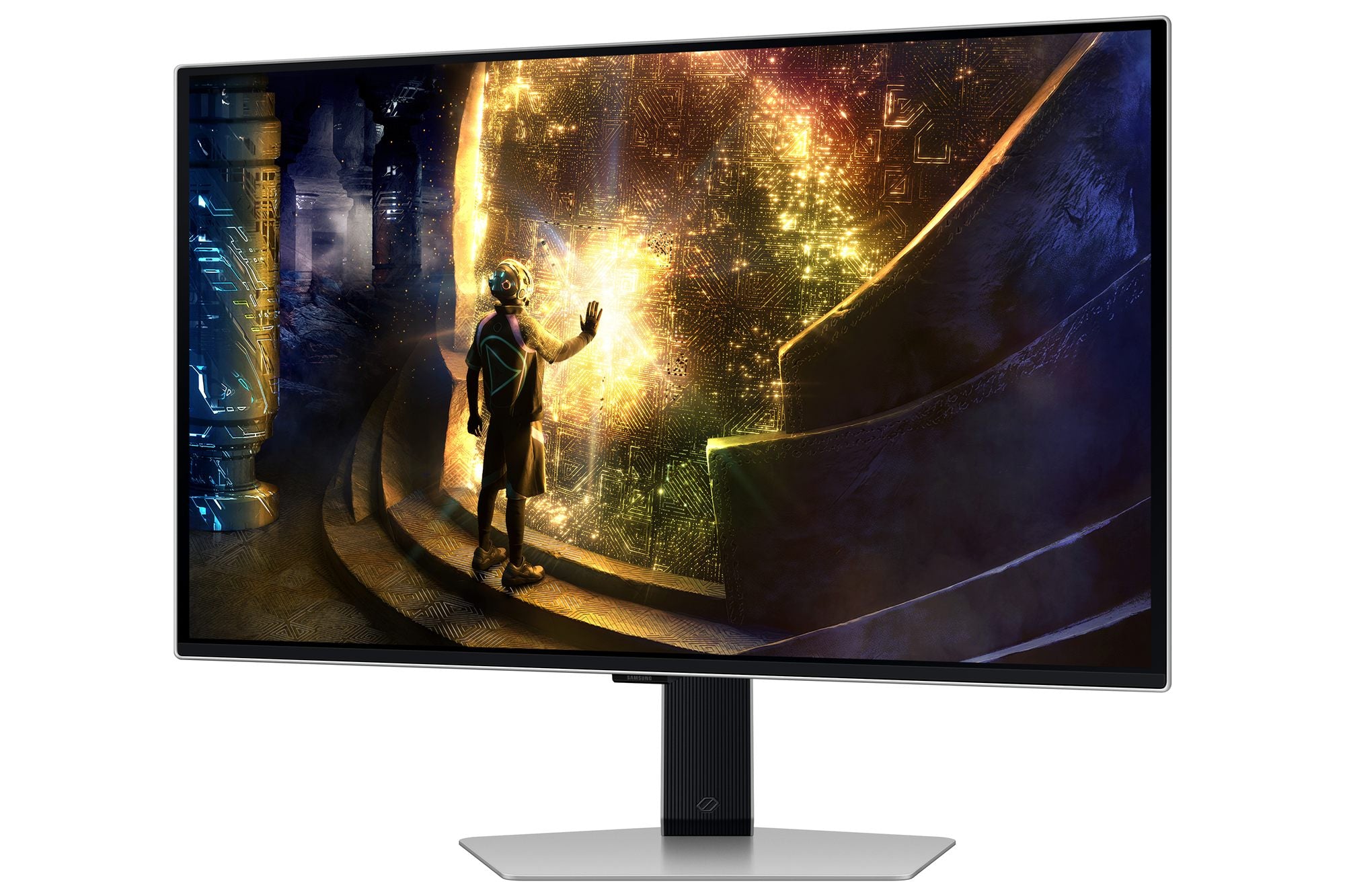 "Samsung G61SD écran plat de PC 68,6 cm (27"") 2560 x 1440 pixels Quad HD OLED Argent"