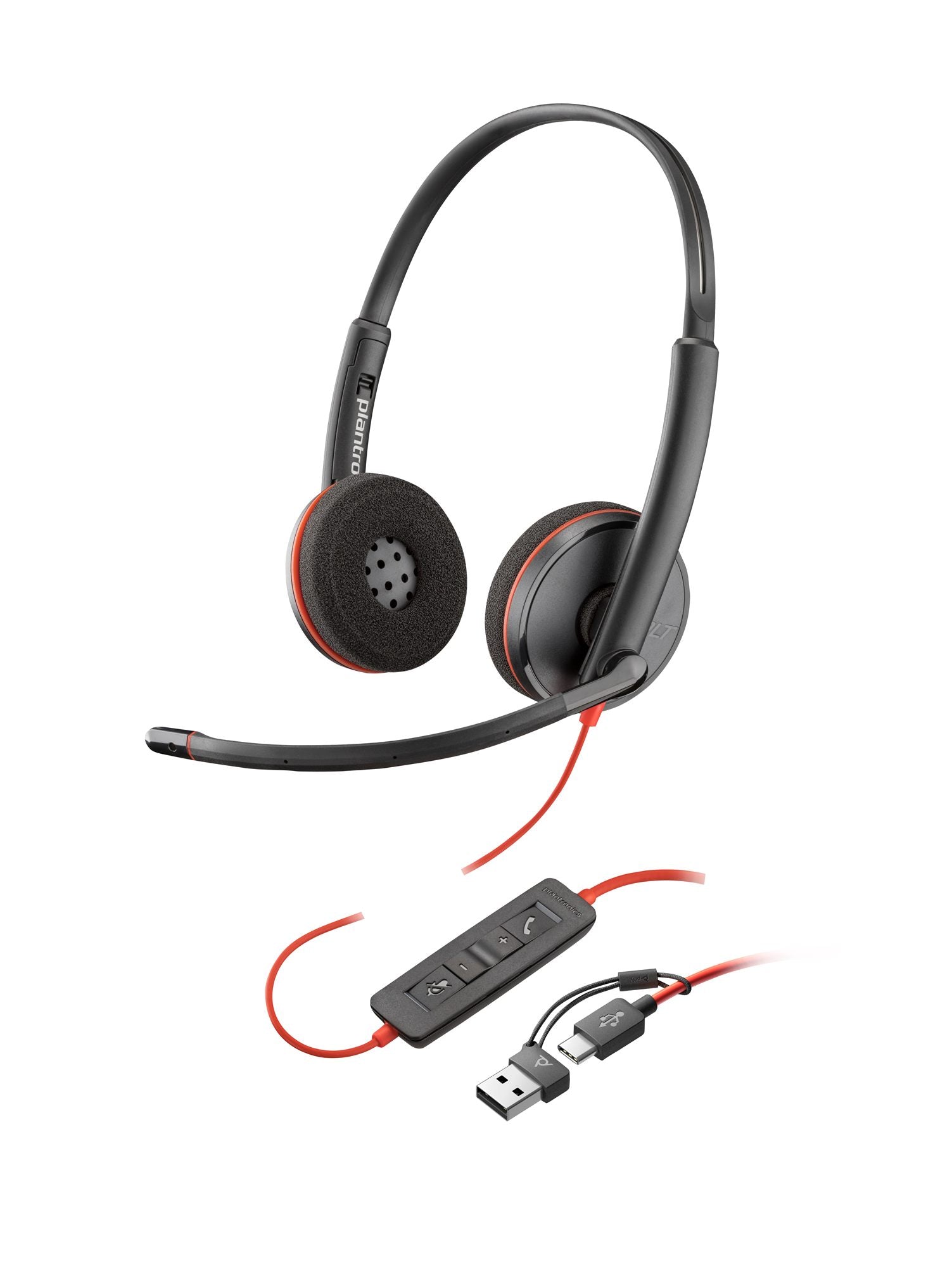 Poly BW 3220 USB-C HS+USB-C/A Bulk
