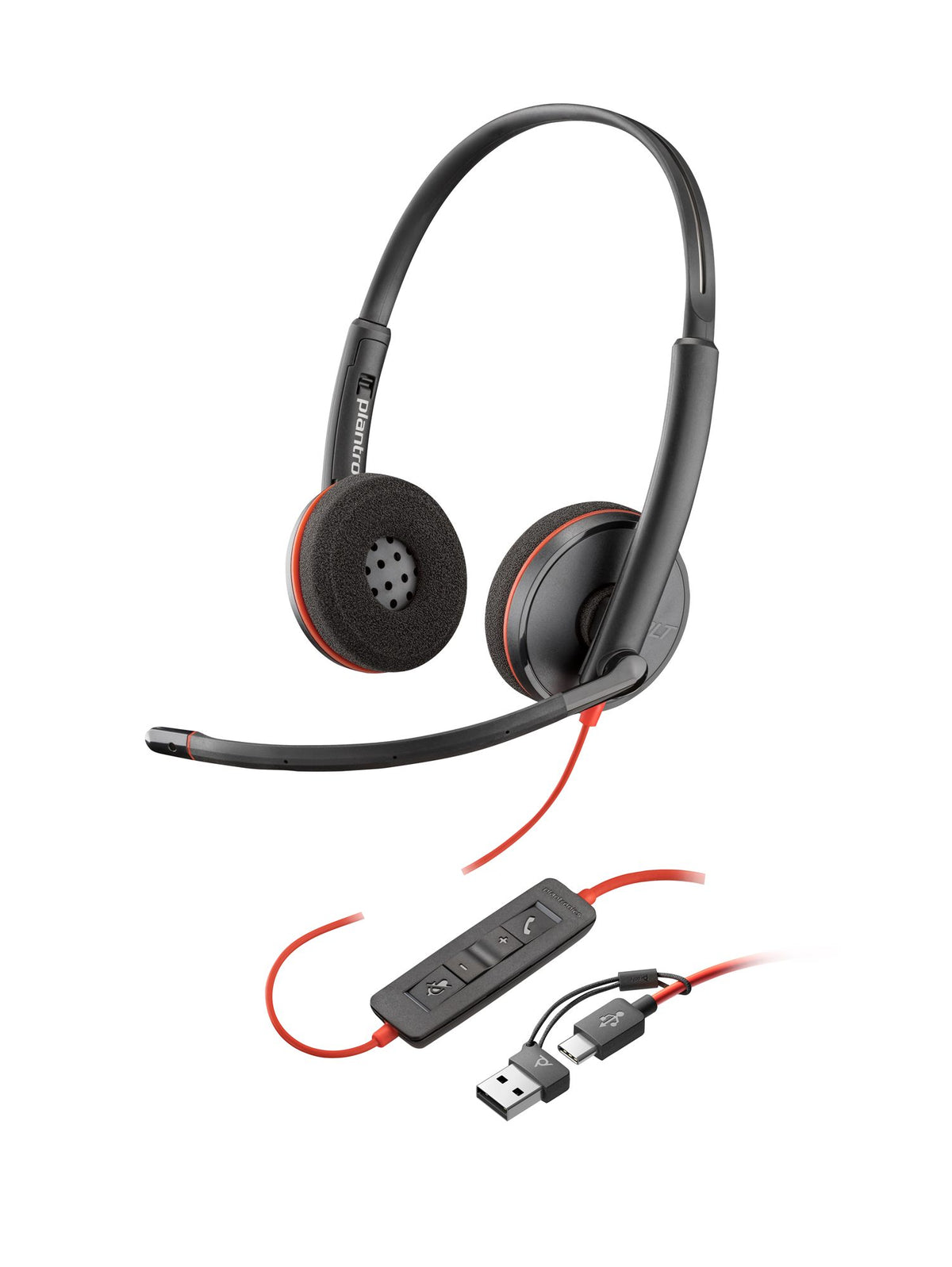 Poly BW 3220 USB-C HS+USB-C/A Bulk