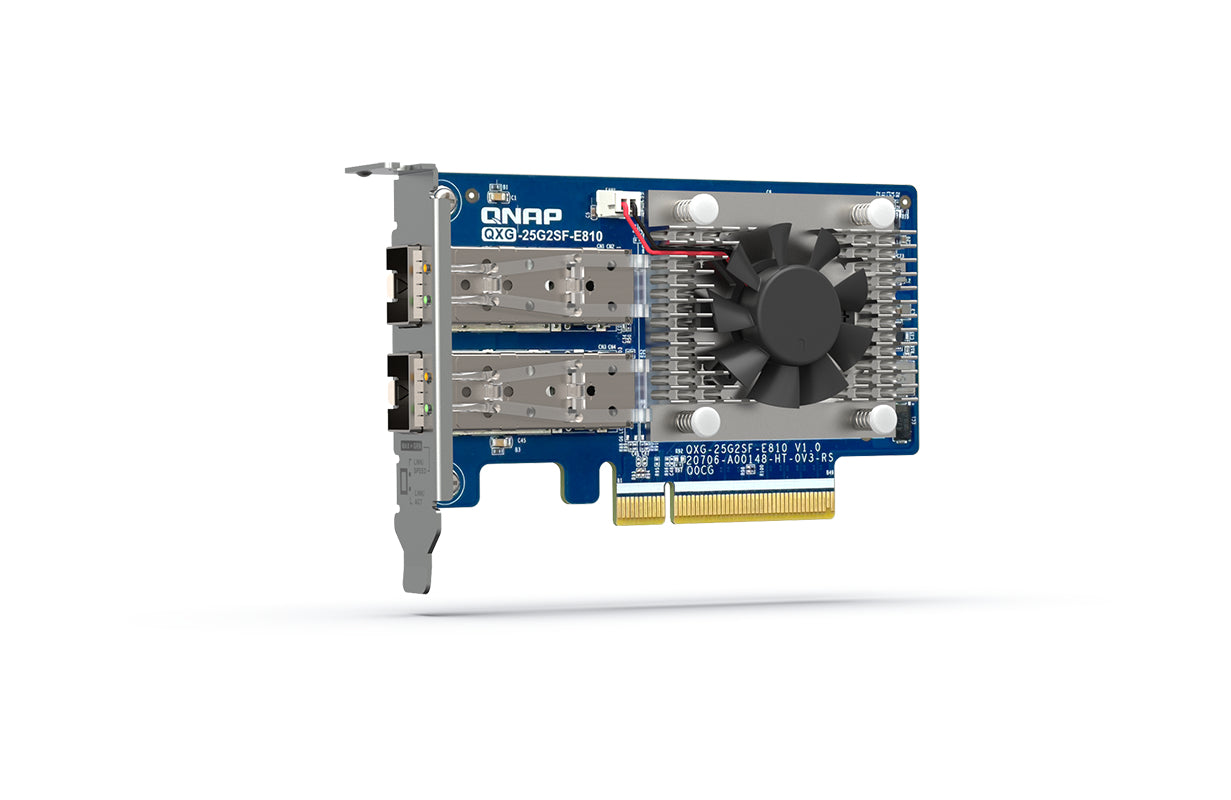 Dual-port SFP28 25GbE network expansion