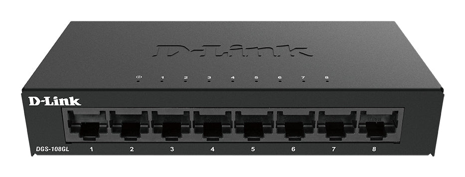 D-LINK 8-Port Layer2 Gigabit Light Switch without IGMP