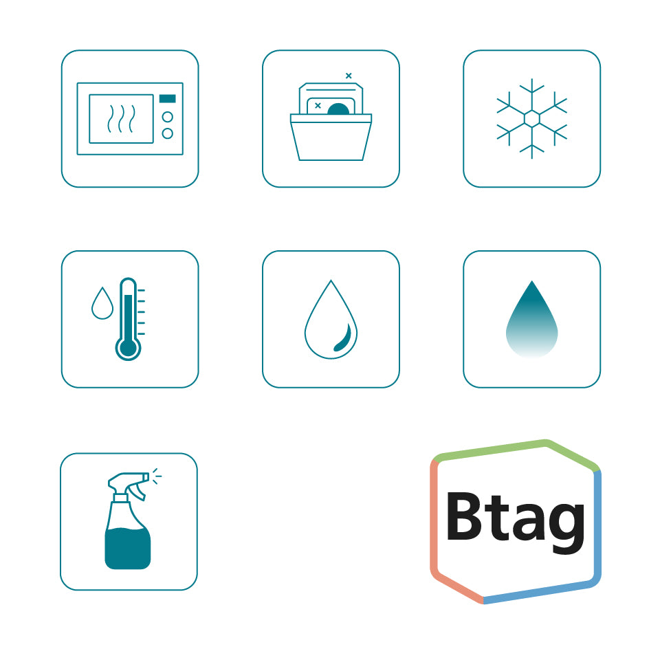 BROTHER 12MM BTAG131 Tape Black on Transparent