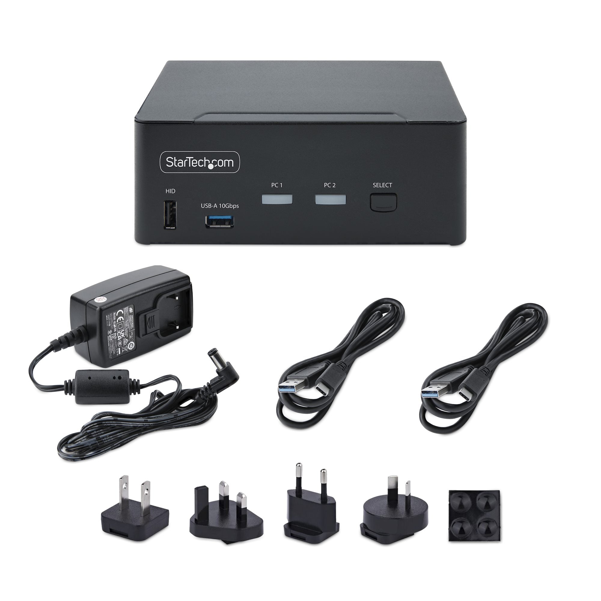 2-Port Dual-Monitor DP 1.4 KVM Switch