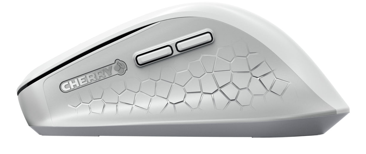 CHERRY Souris STREAM COMFORT sans fil blanche