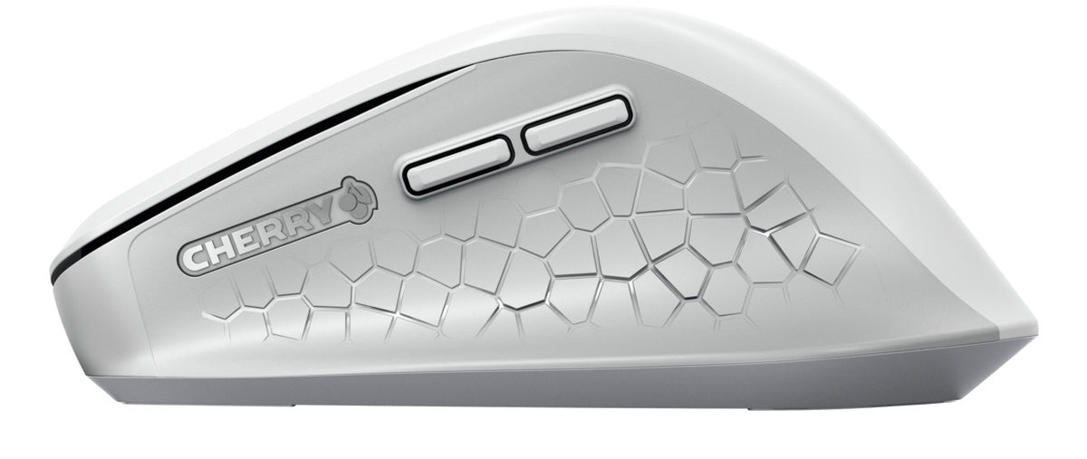 CHERRY Souris STREAM COMFORT sans fil blanche