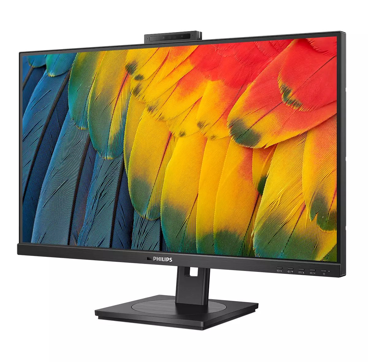 PHILIPS 27B1U5601H/00  27in - 2560 x 1440 QHD 75 Hz - IPS - 350 cd/m² - 4 ms - HDMI, DisplayPort, USB-C - haut-parleurs - WEBCAM