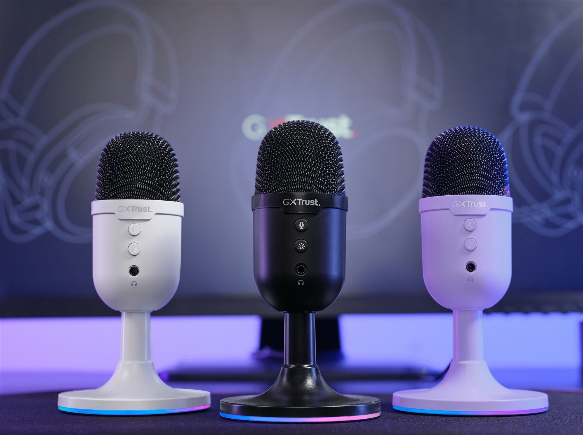 TRUST Microphone streaming YUNIX - Black