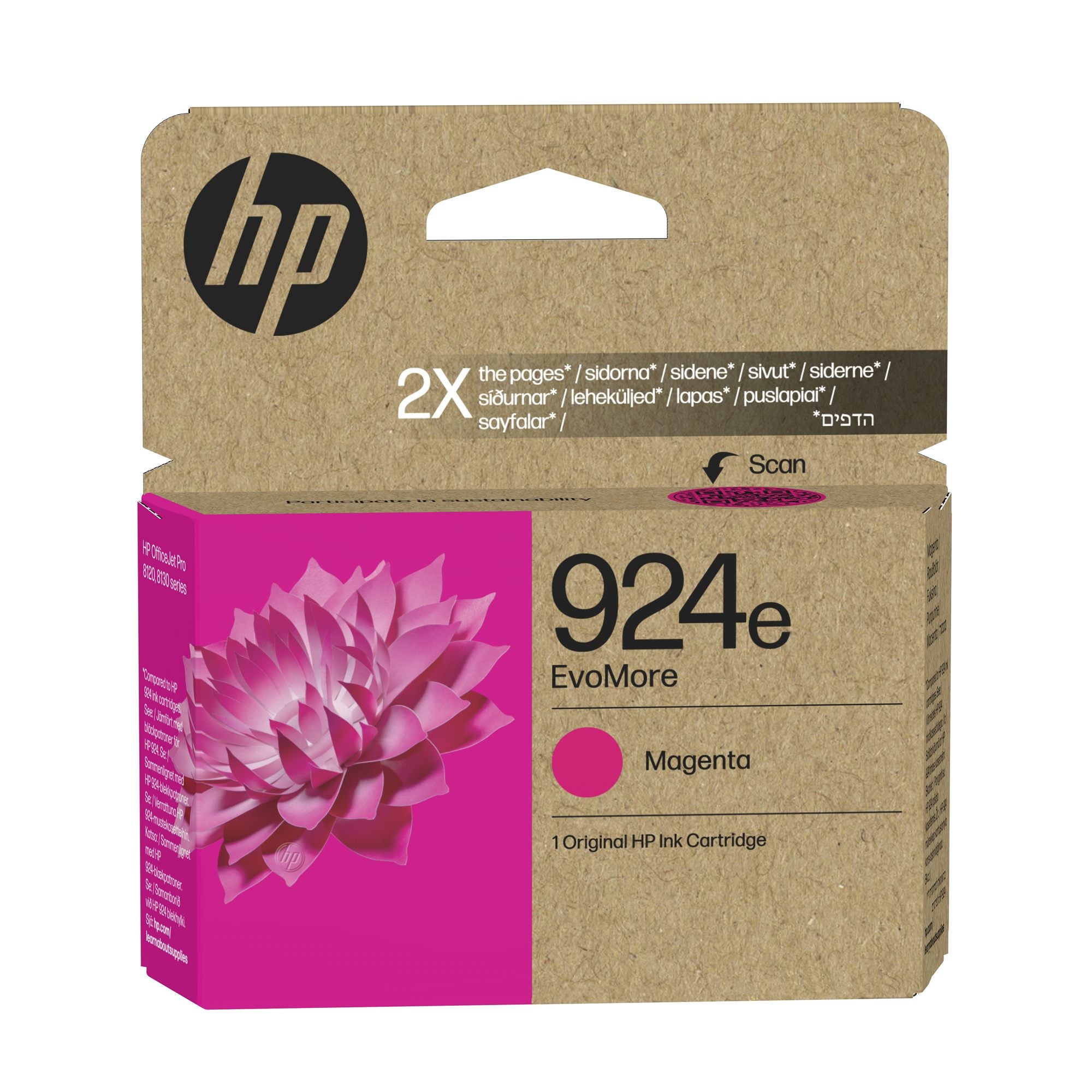 HP/InkHP 924e EvoMore MG Original Ink Ca