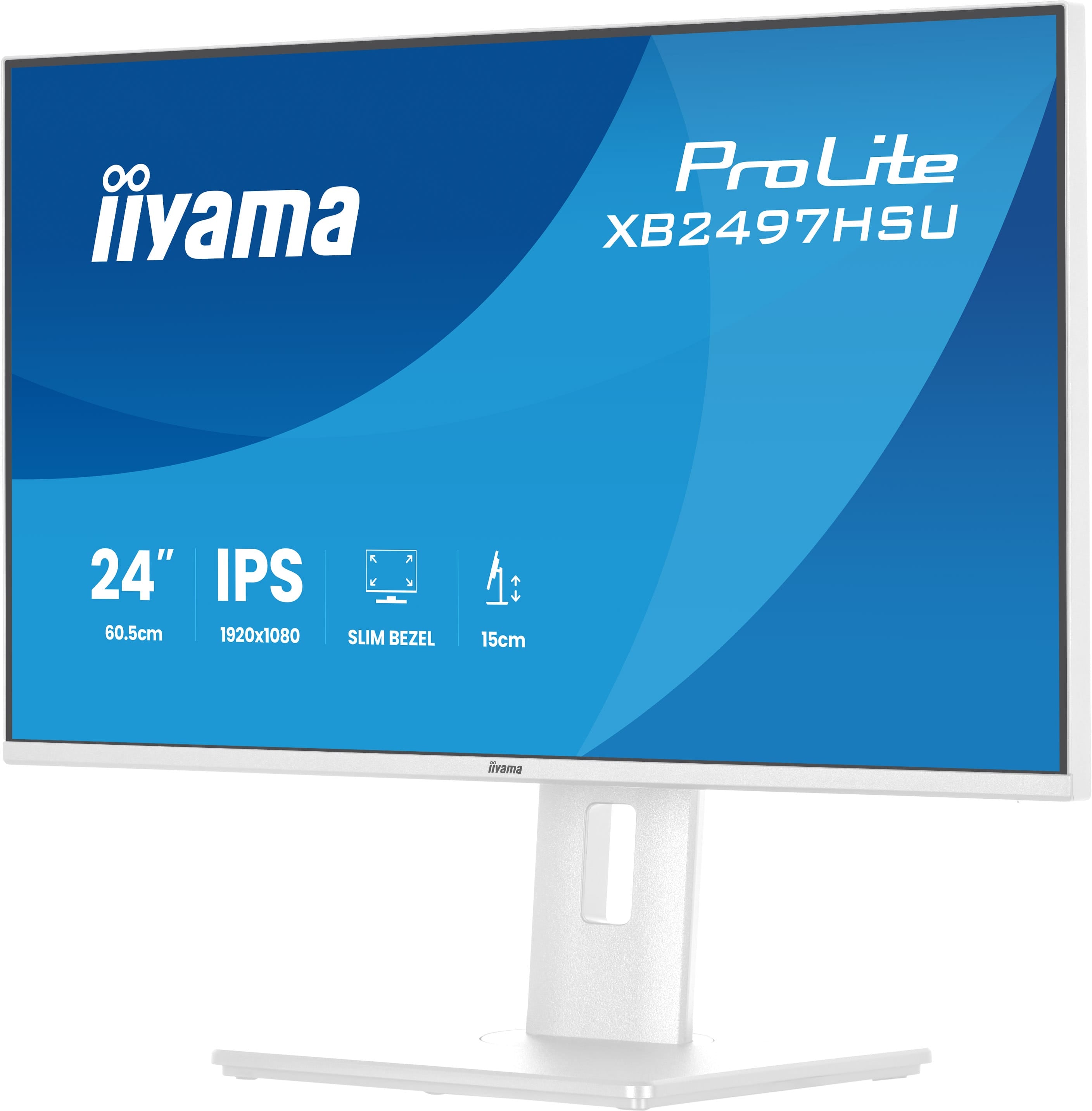 XB2497HSU-W1 24"" FHD Bsnss IPS WHITE